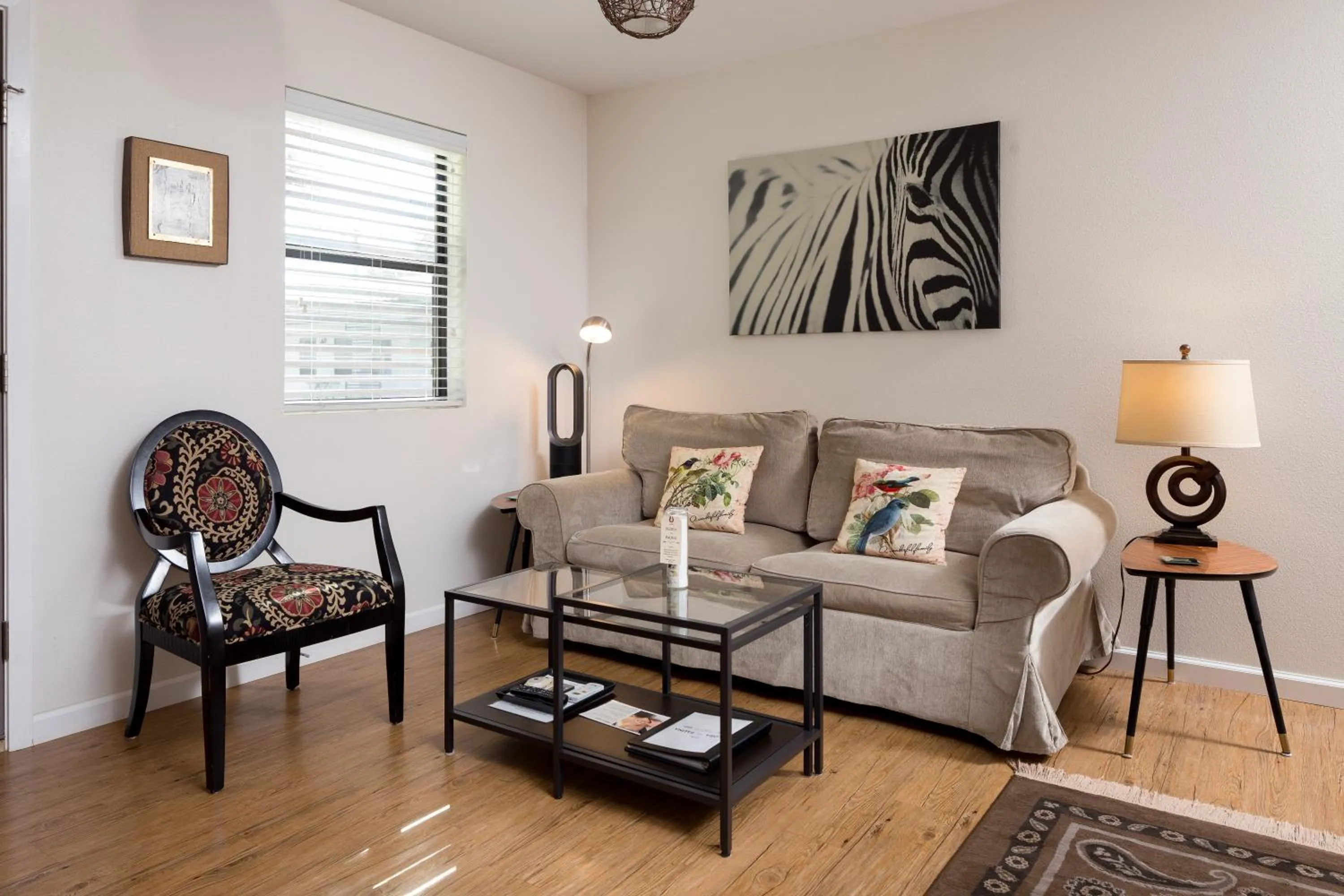 Living room in Hotel Flora and Fauna