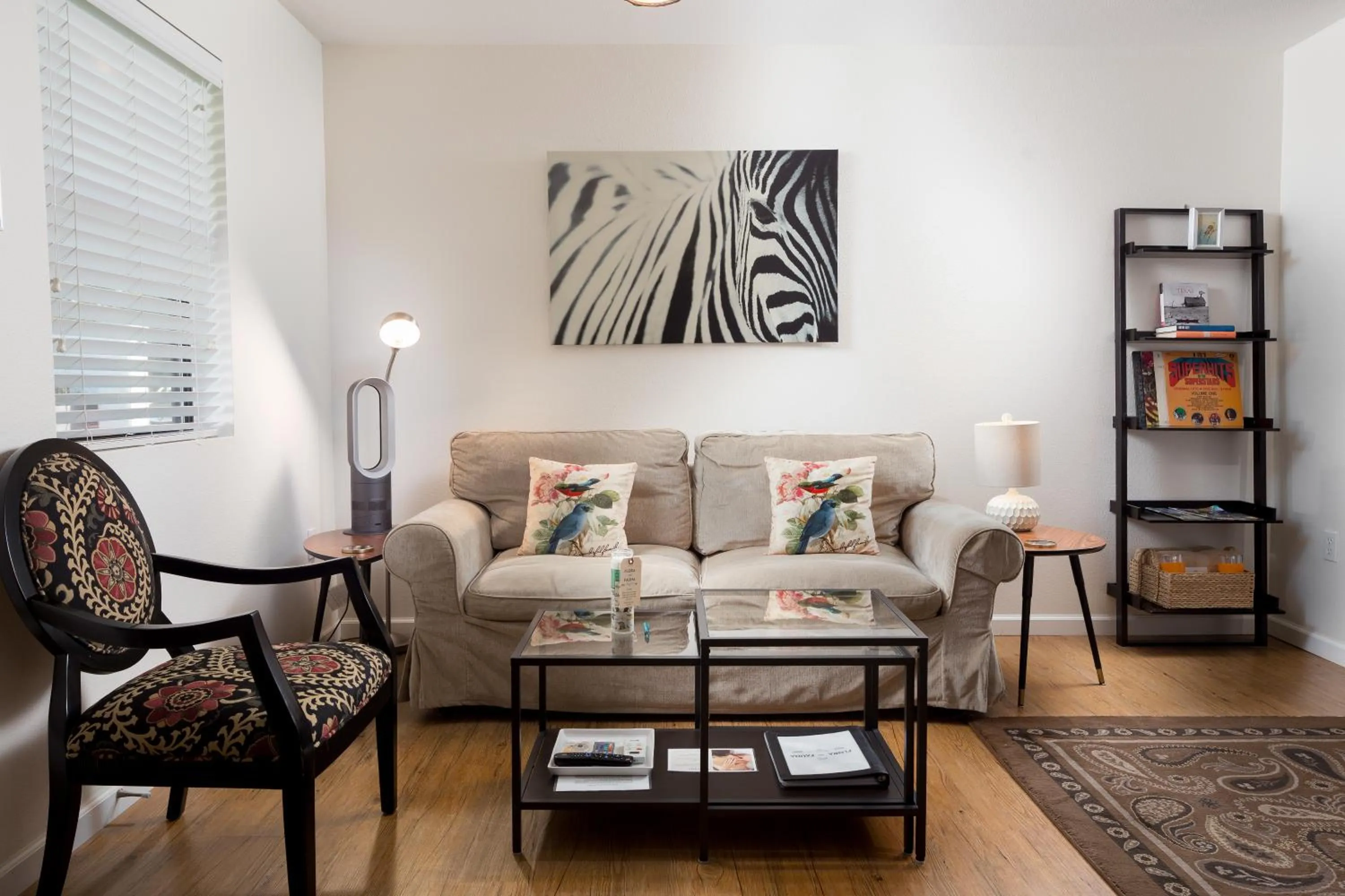 Living room in Hotel Flora and Fauna