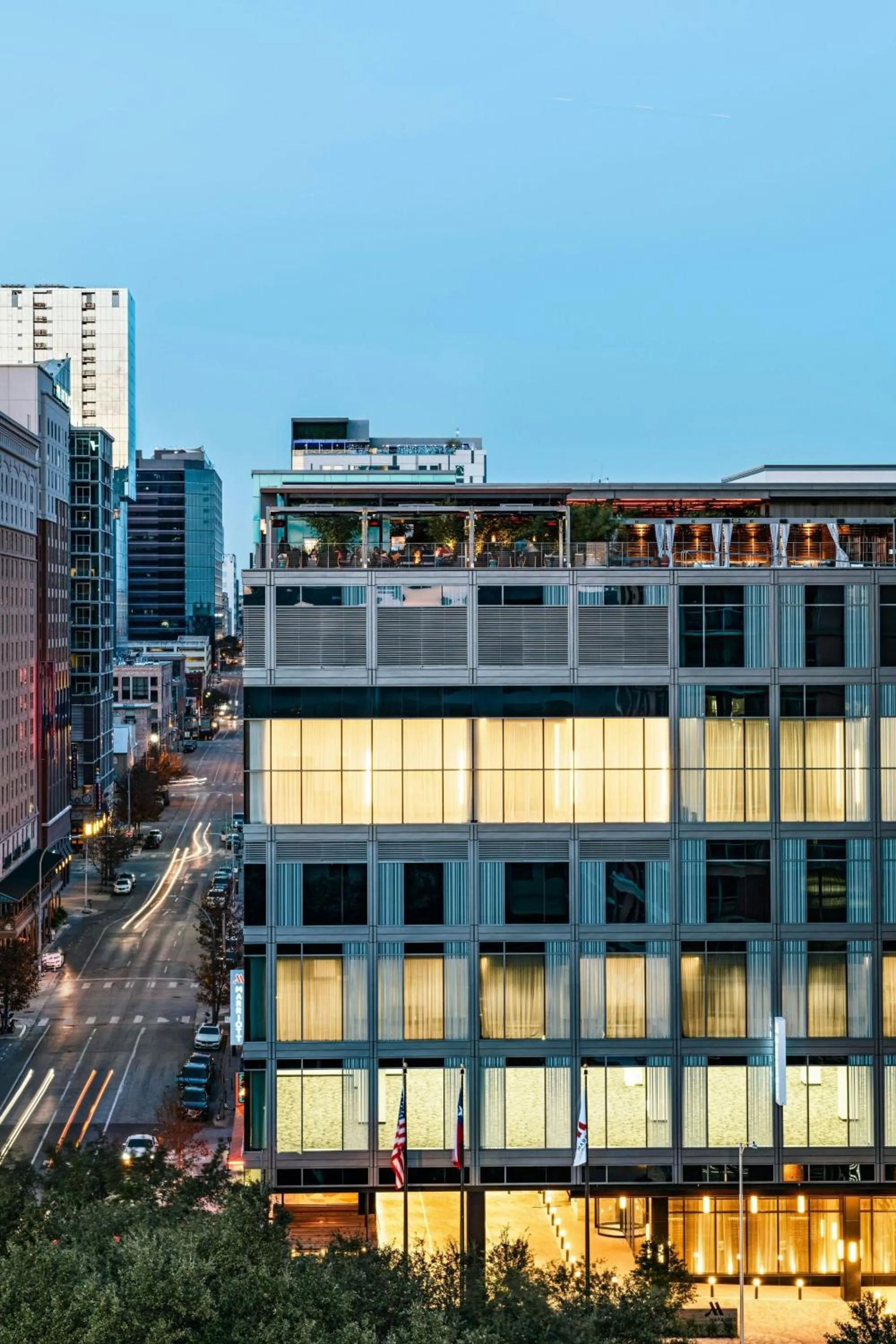 Property building in Austin Marriott Downtown