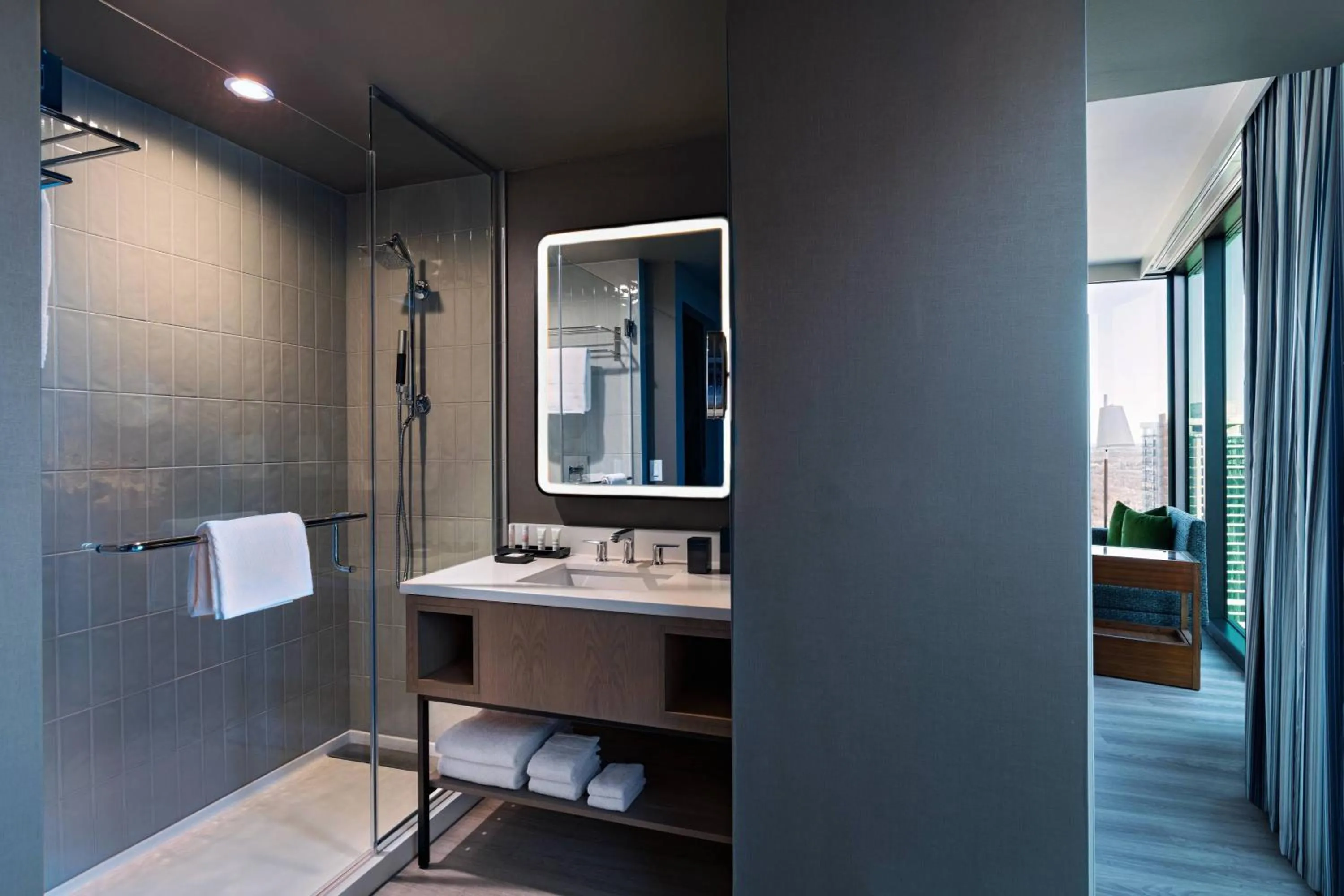 Bathroom in Austin Marriott Downtown