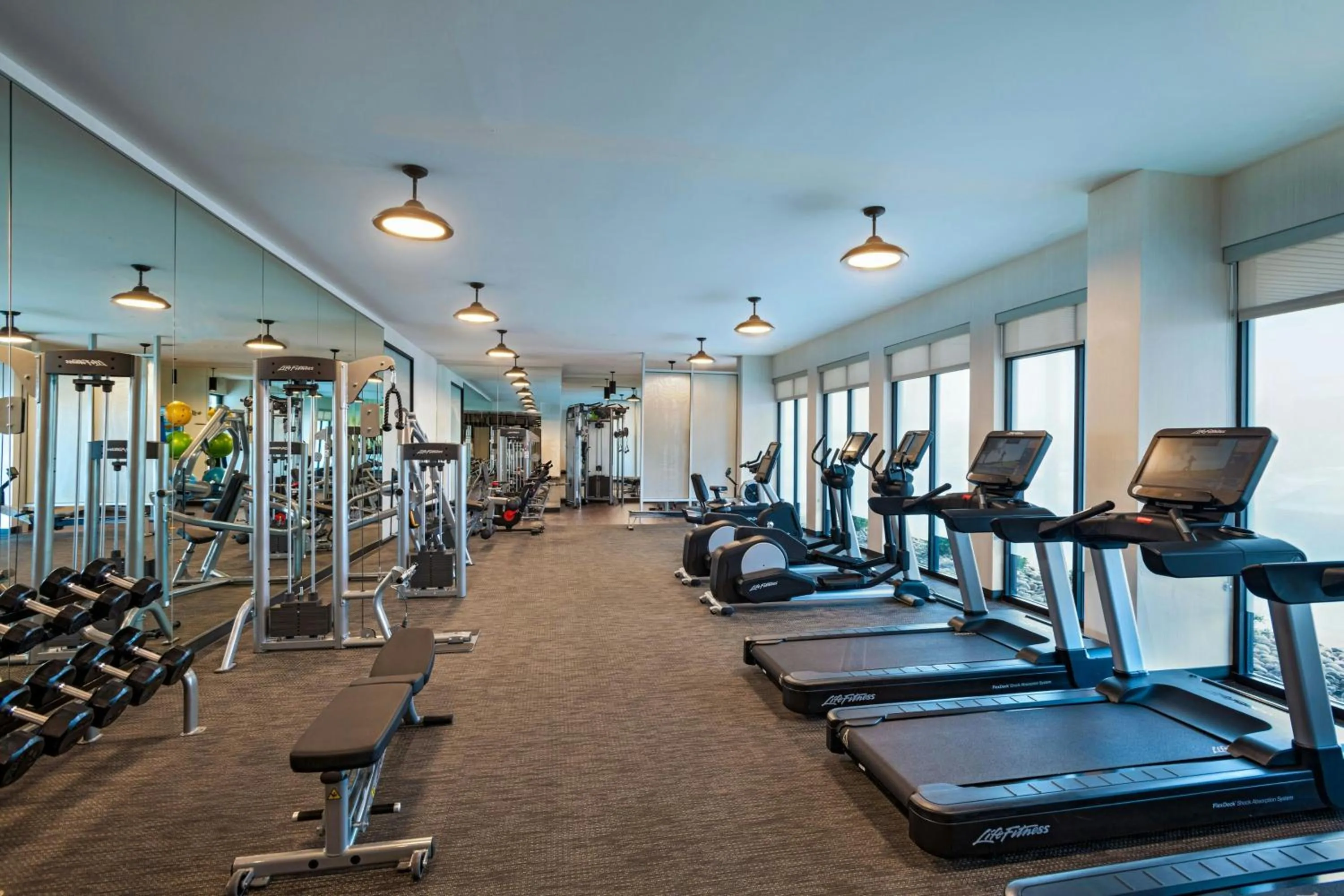 Fitness centre/facilities in Courtyard Dallas Grand Prairie