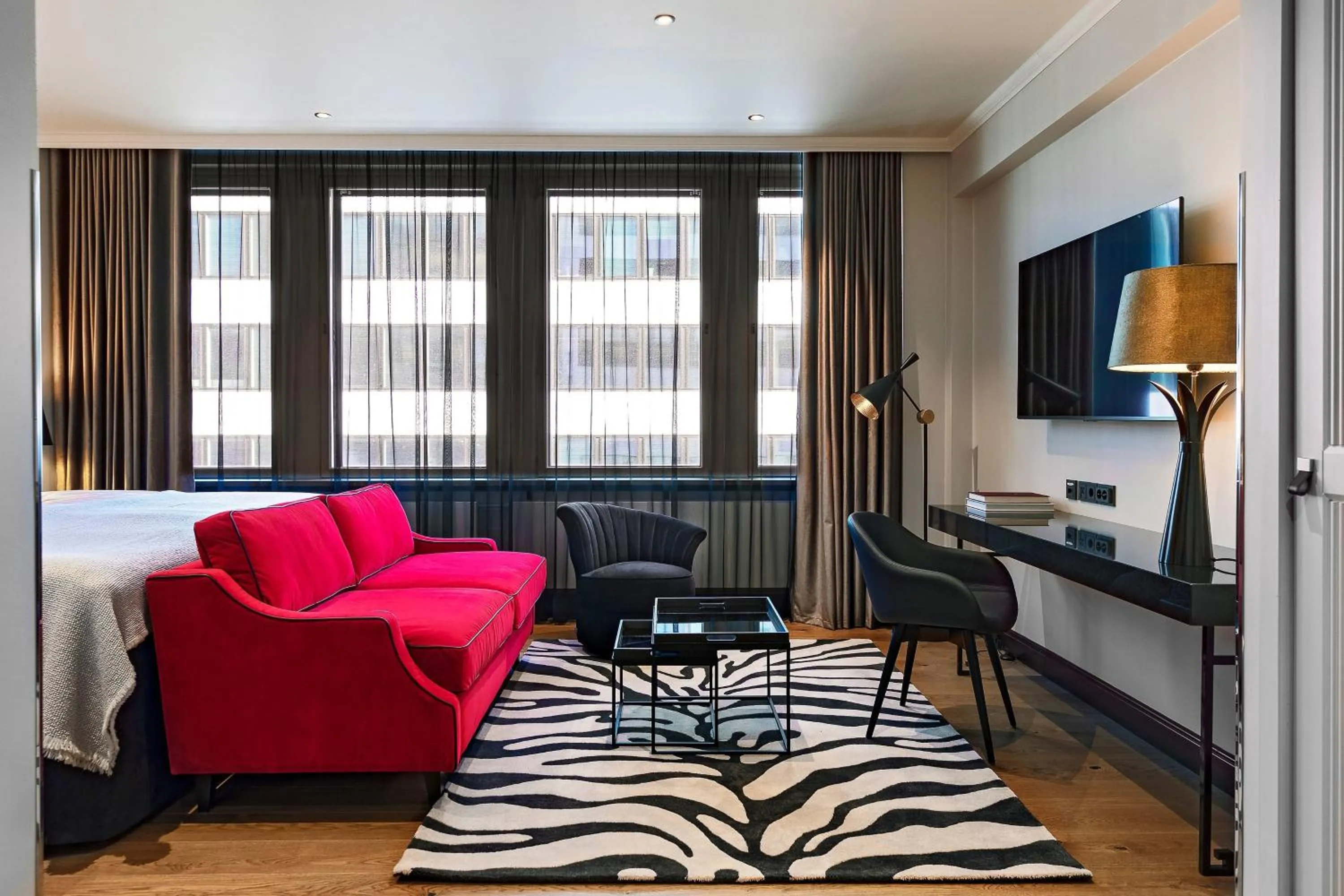 Photo of the whole room, Bed in Hotel U14, Autograph Collection