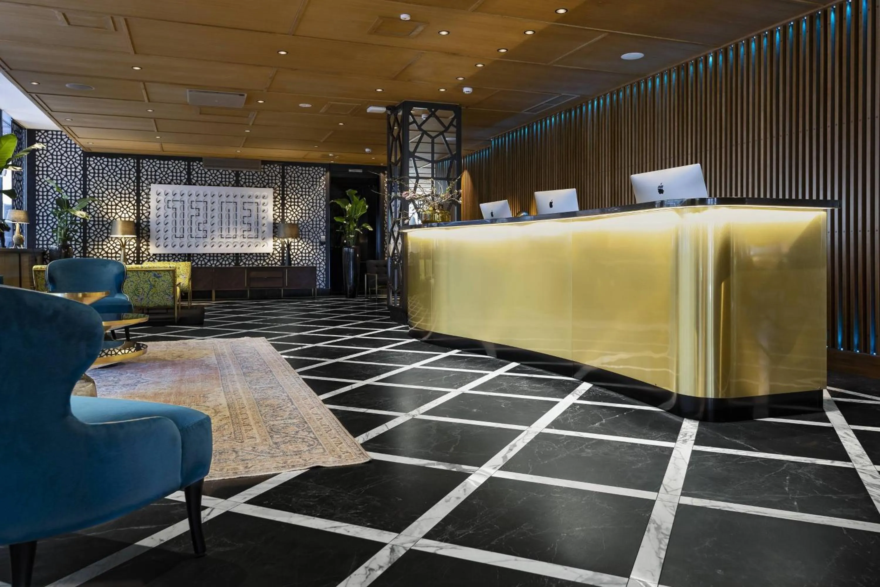 Lobby or reception in Hotel U14, Autograph Collection