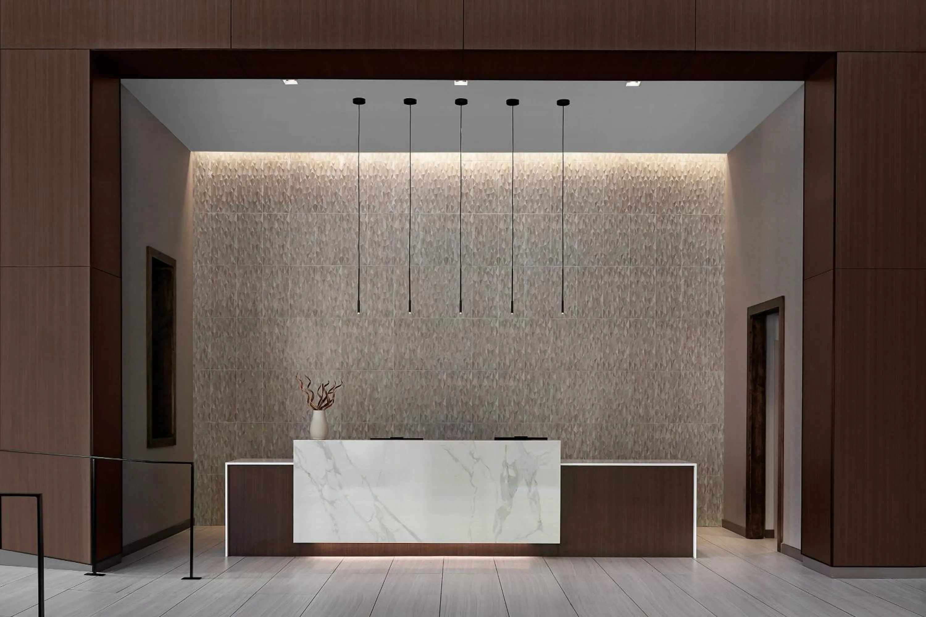 Lobby or reception in AC Hotel by Marriott Little Rock Downtown