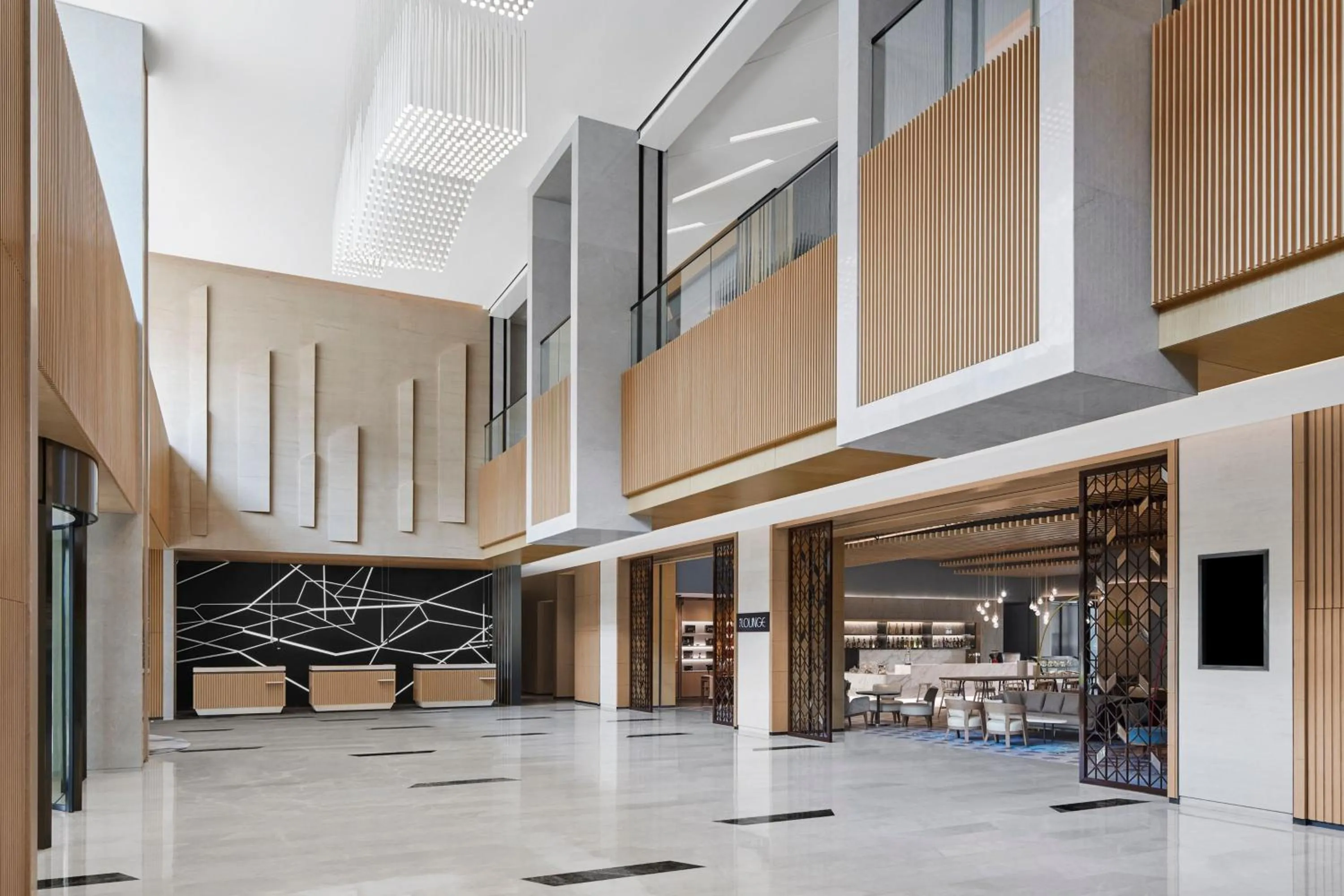 Lobby or reception in Courtyard by Marriott Xiamen
