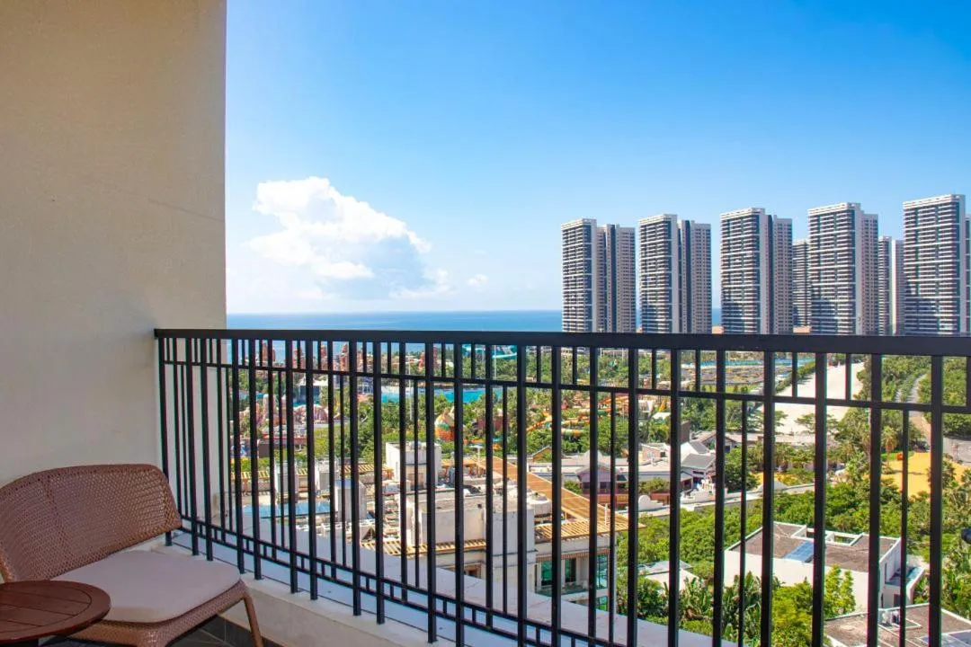 Balcony/Terrace in Four Points by Sheraton Wuchuan, Loong Bay