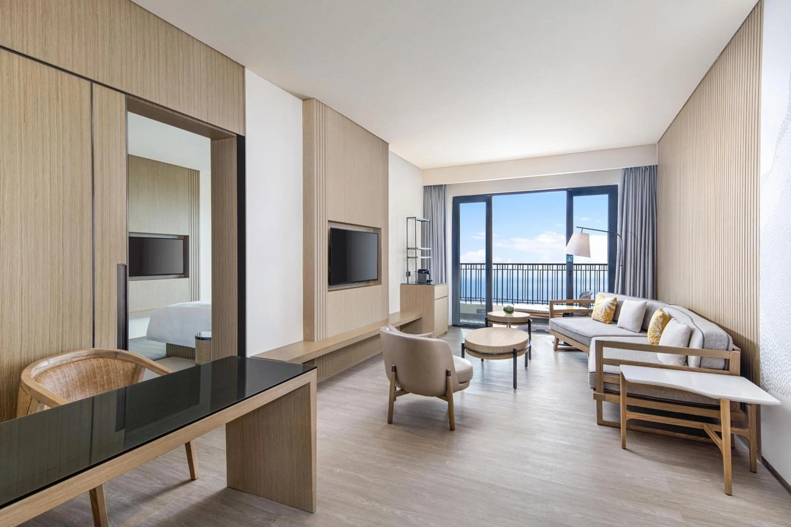 Living room in Four Points by Sheraton Wuchuan, Loong Bay