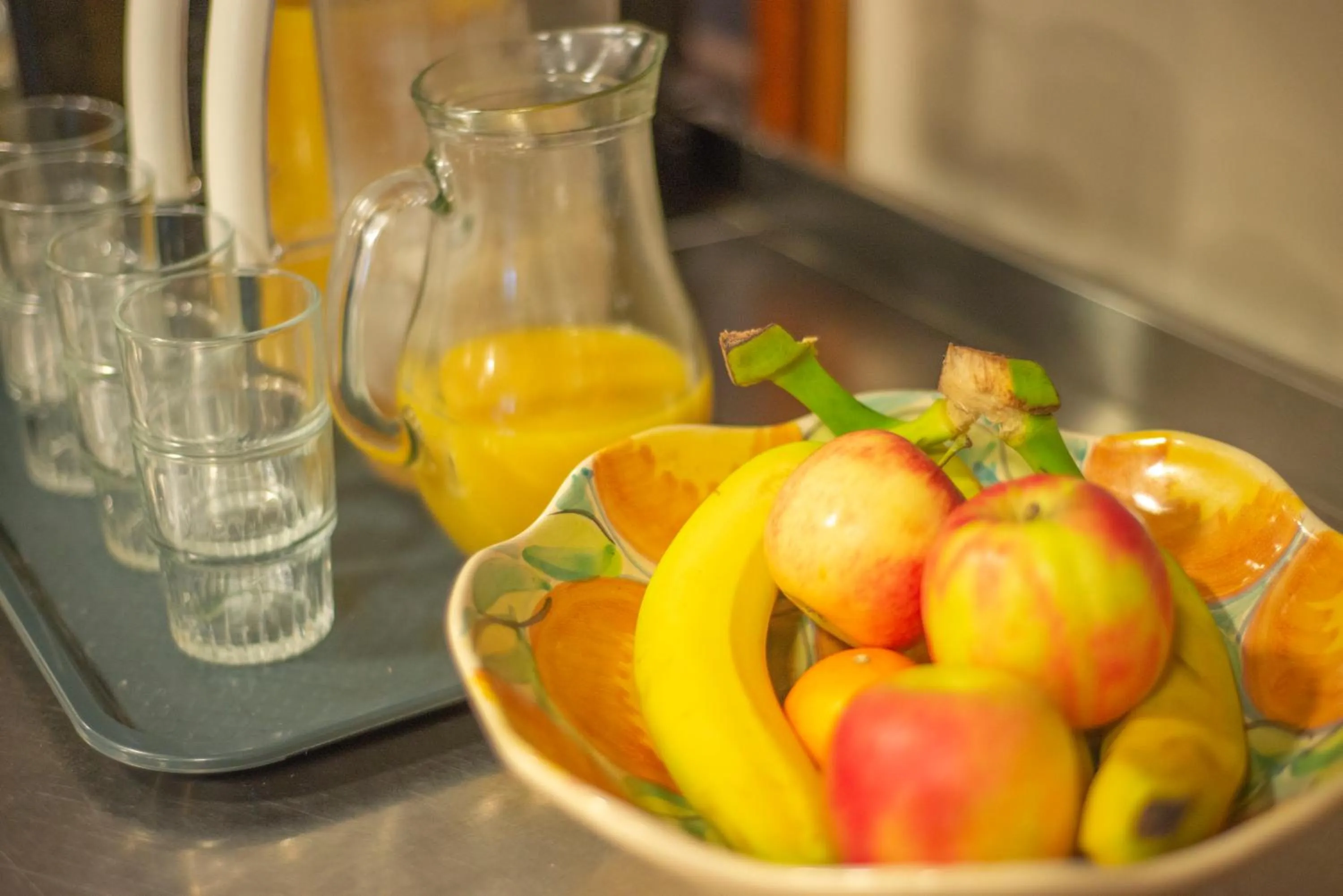 Breakfast in Crianlarich Youth Hostel