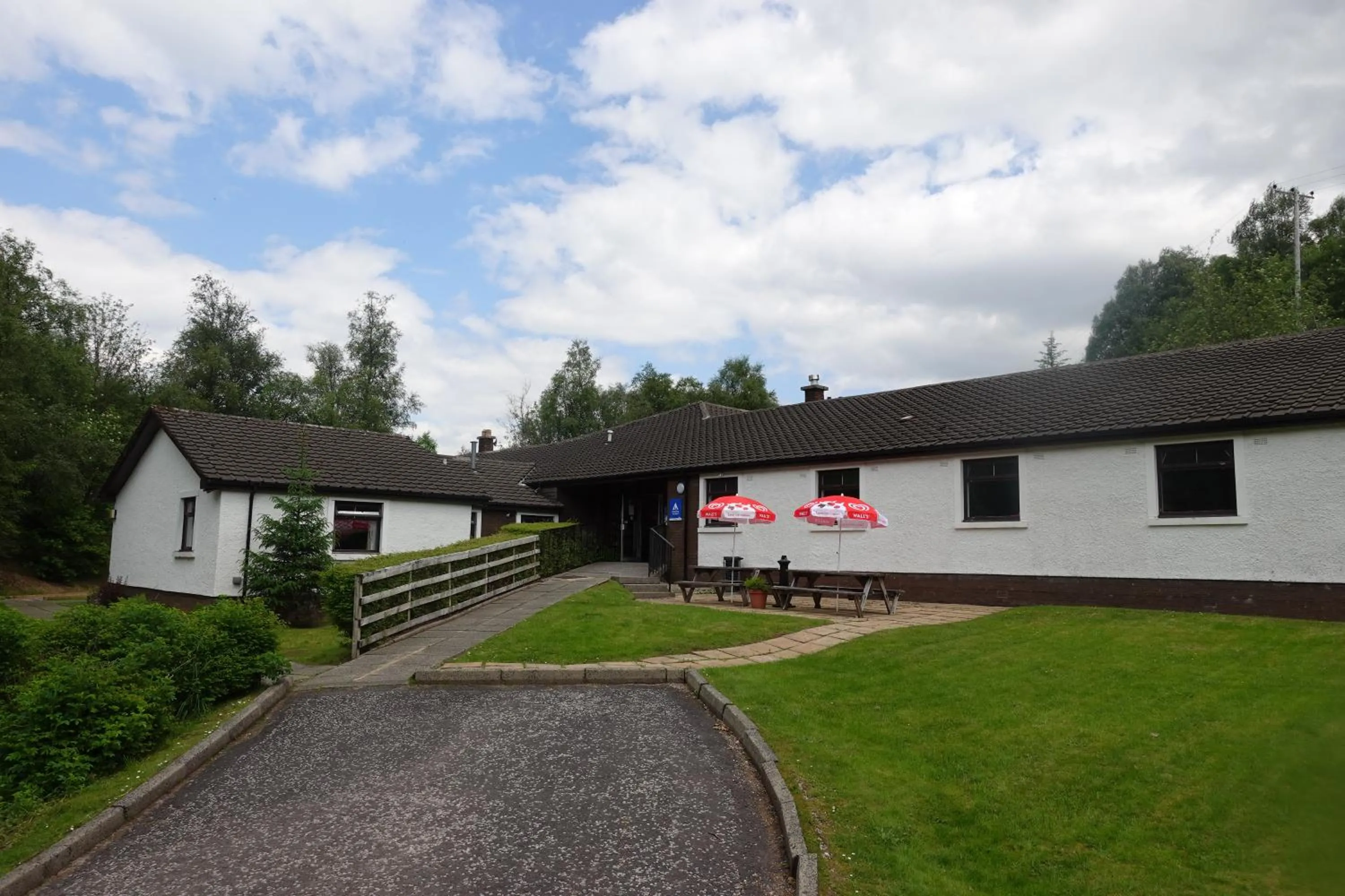 Property building in Crianlarich Youth Hostel