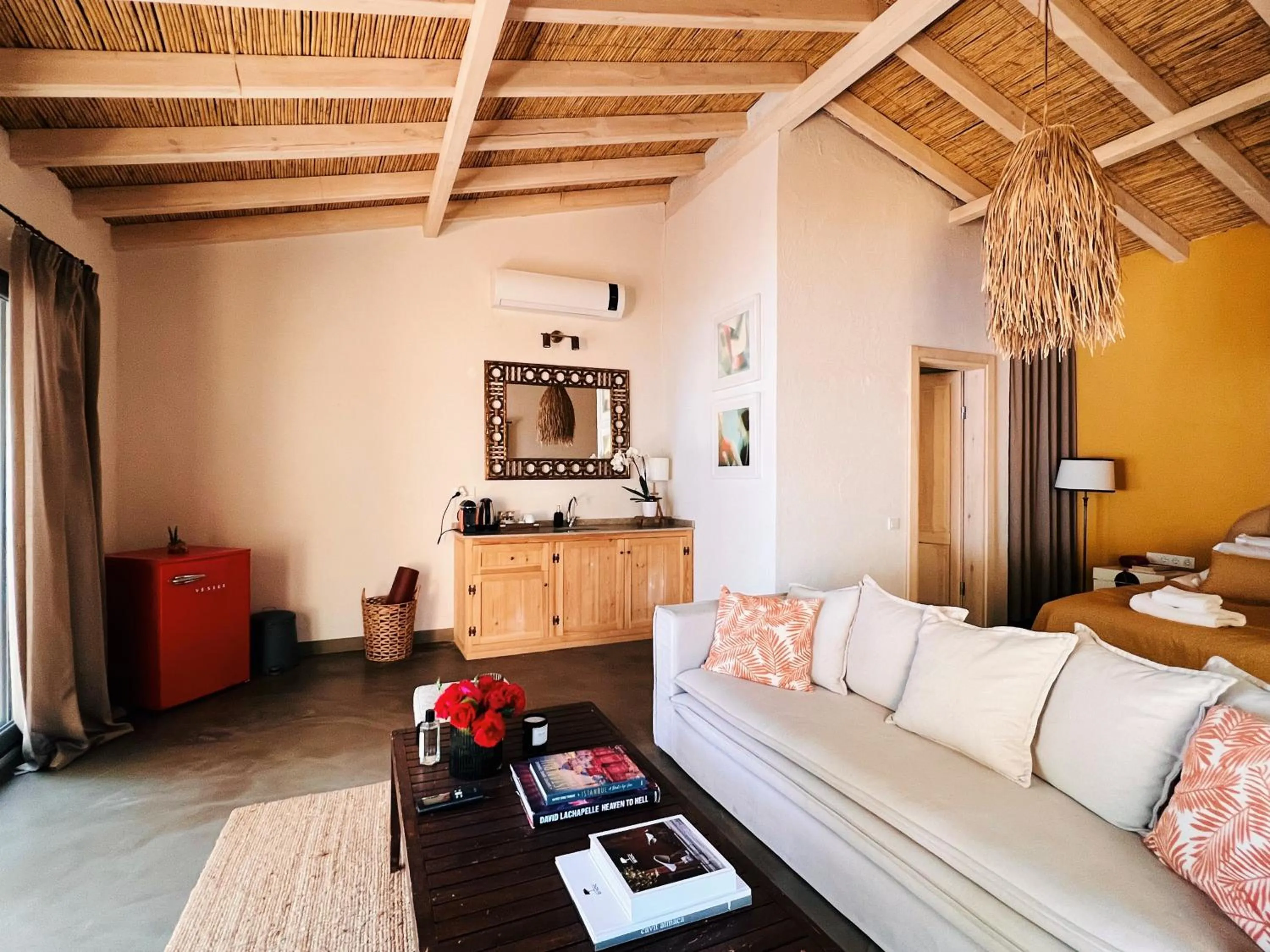 Seating area in Simurg Inn