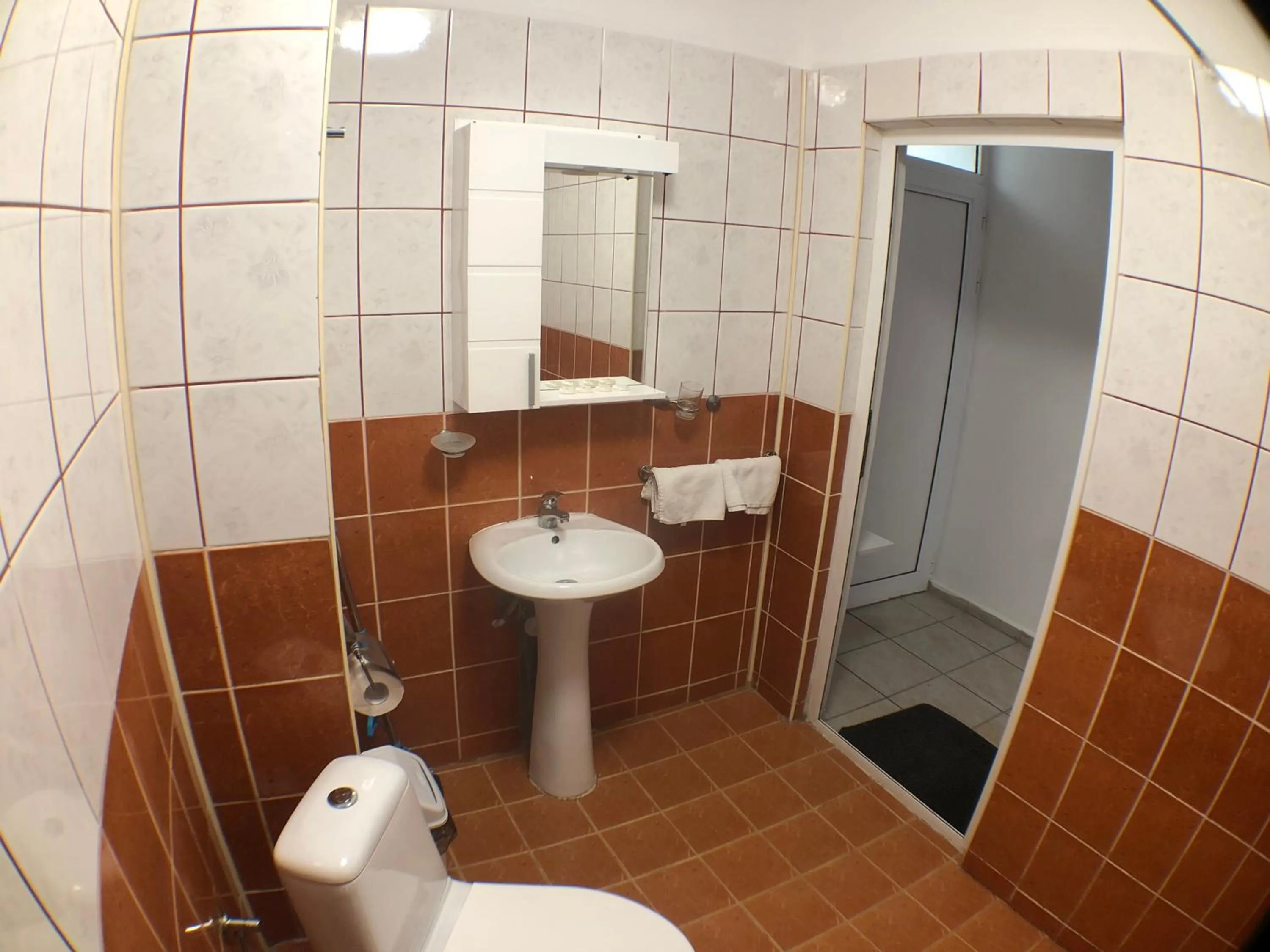 Shower in Samuil Apartments - Central Burgas