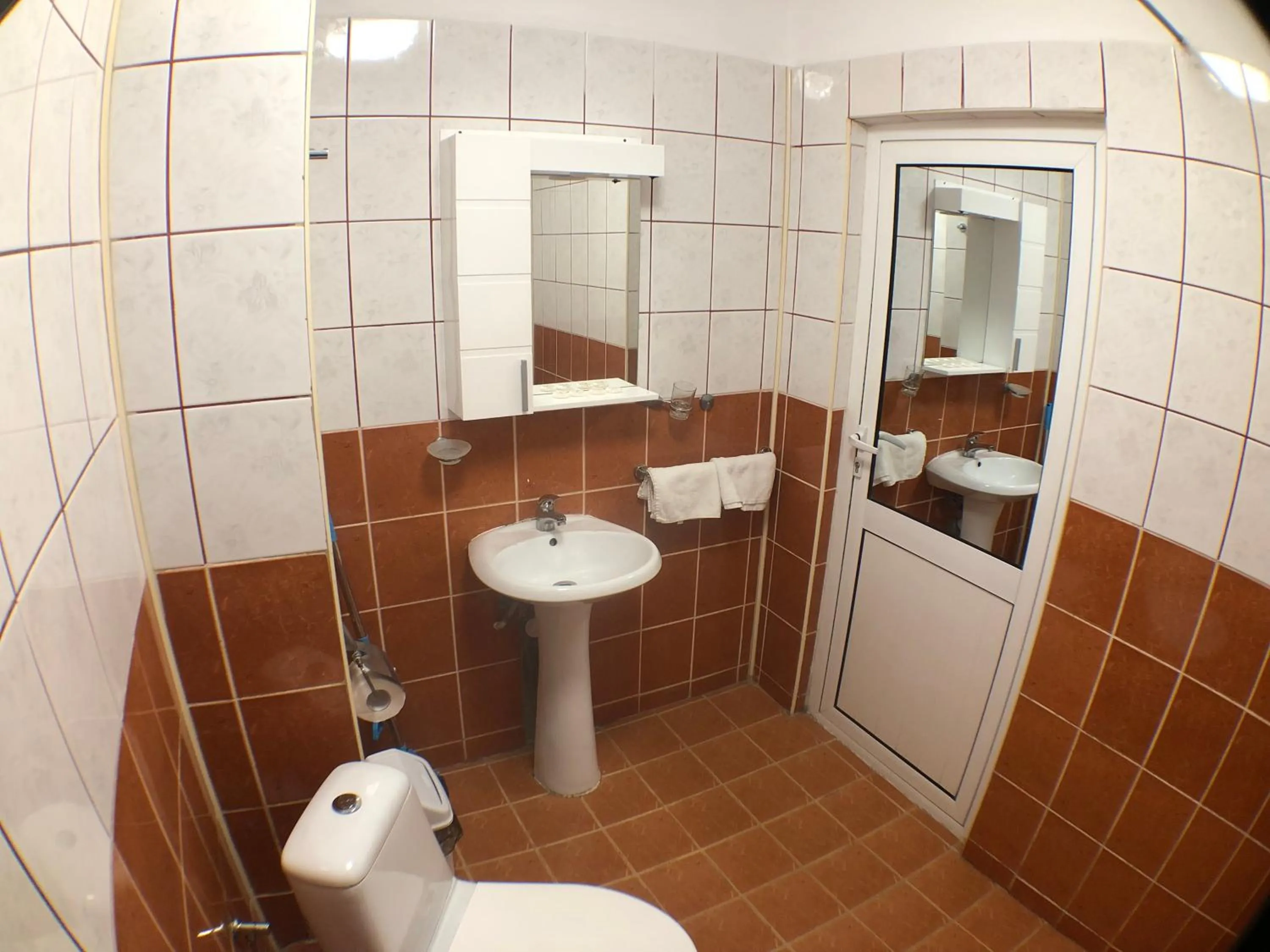 Bathroom in Samuil Apartments - Central Burgas