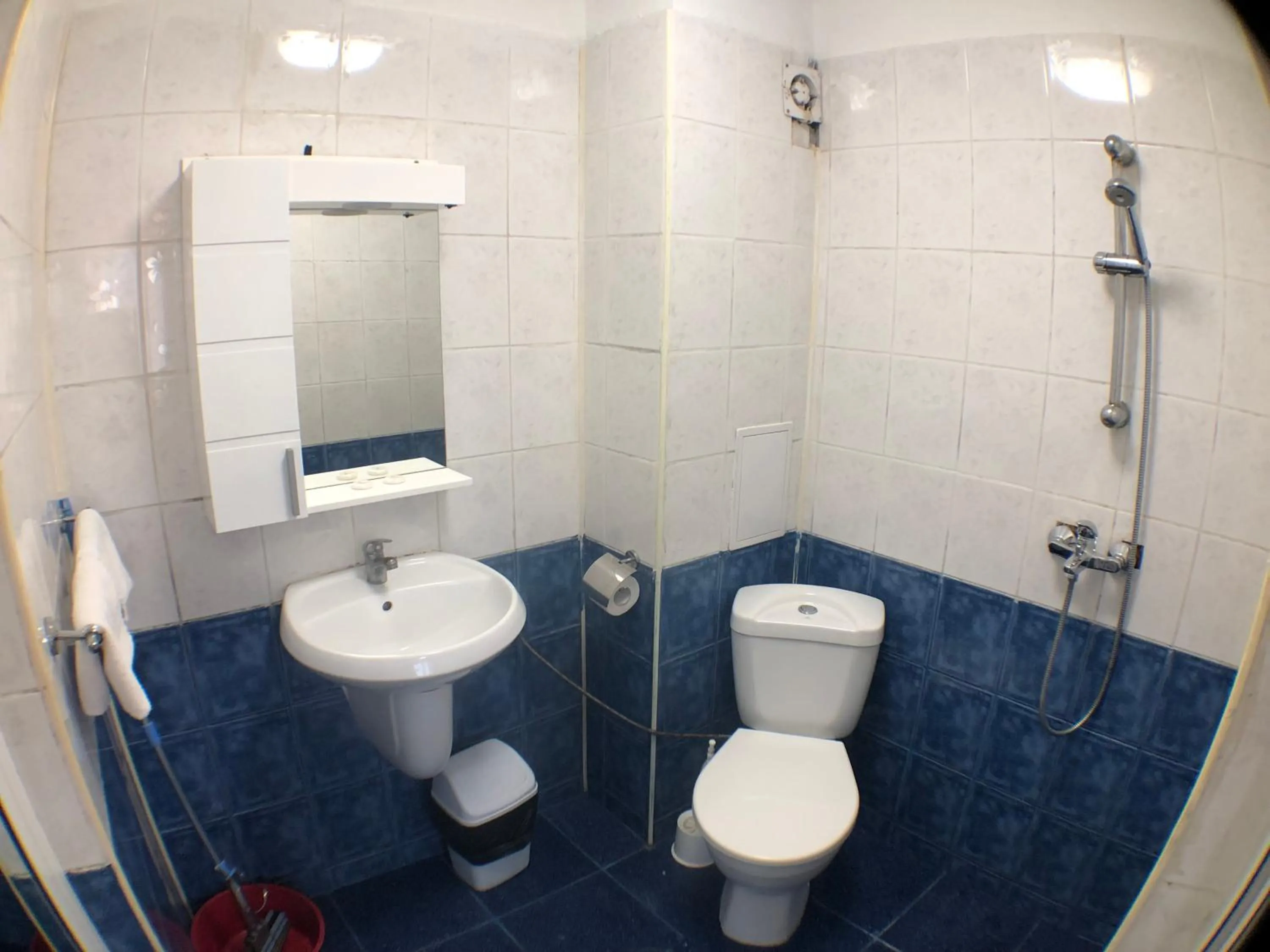 Shower in Samuil Apartments - Central Burgas
