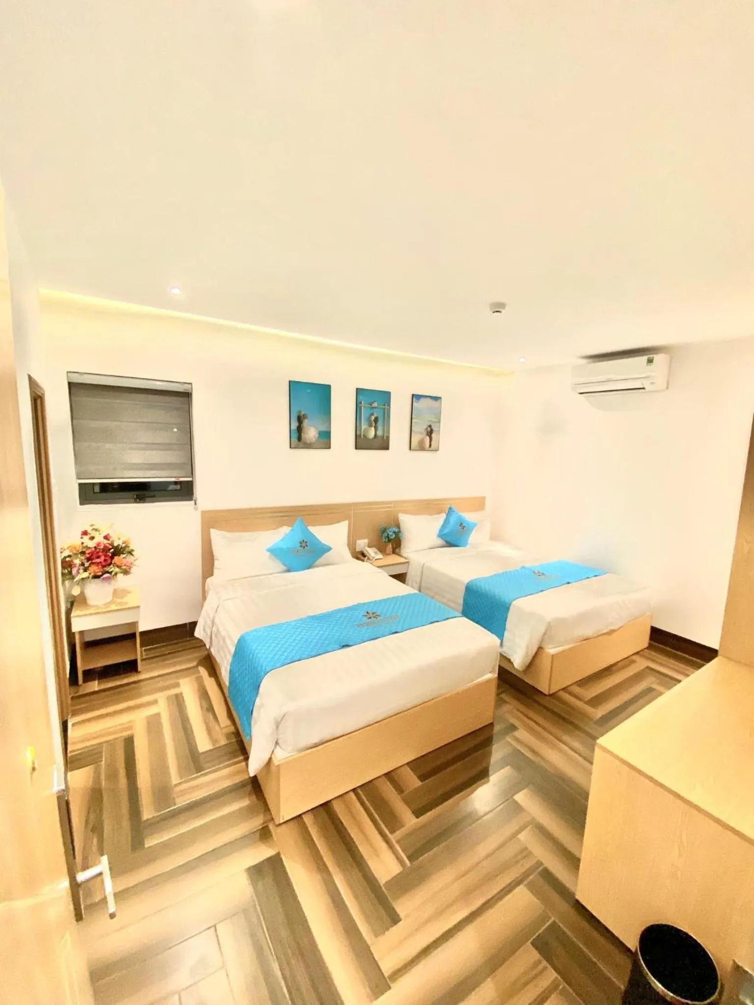 Bed in Euro Star Riverside Hotel