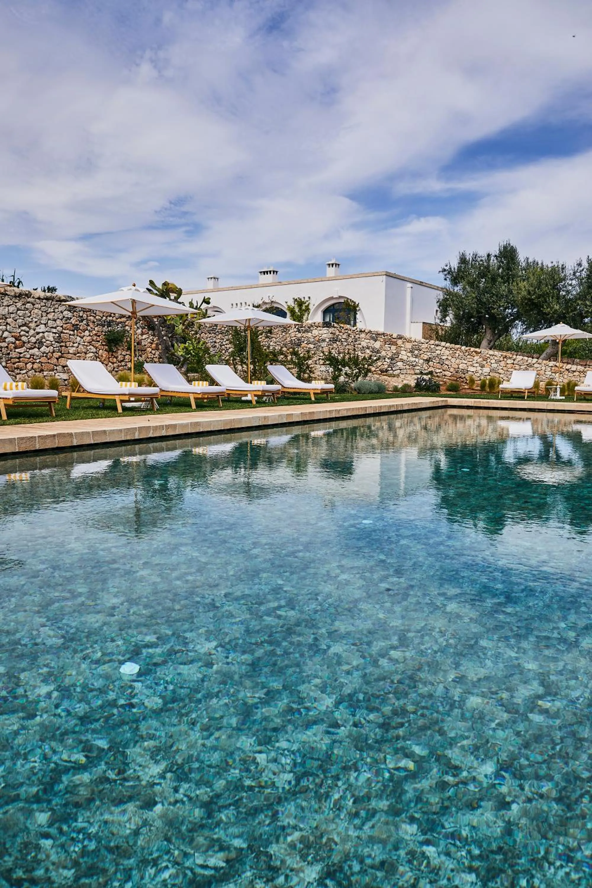Swimming pool in Masseria Calderisi