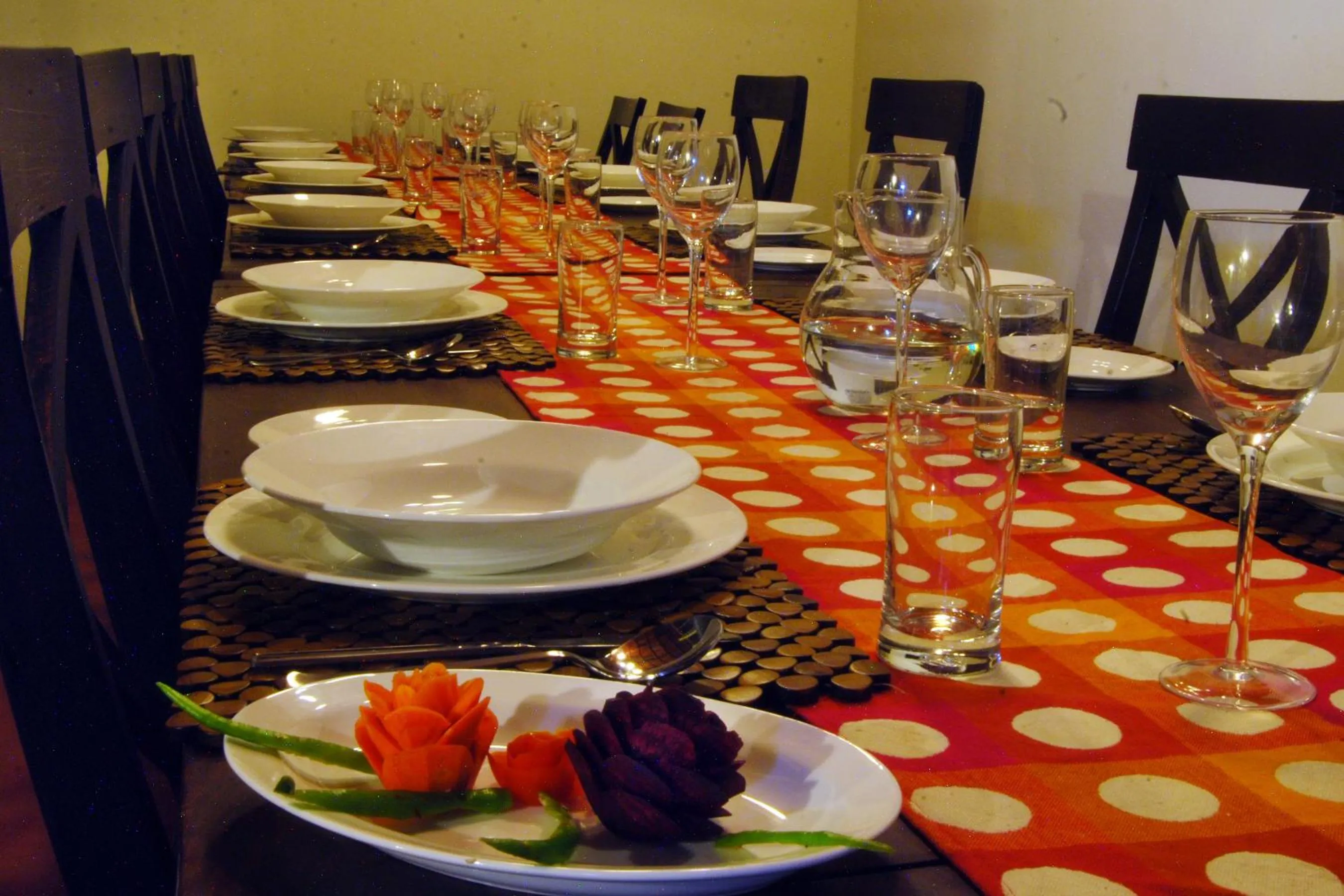 Food and drinks in Grassroots Wayanad, Valley-view Tents