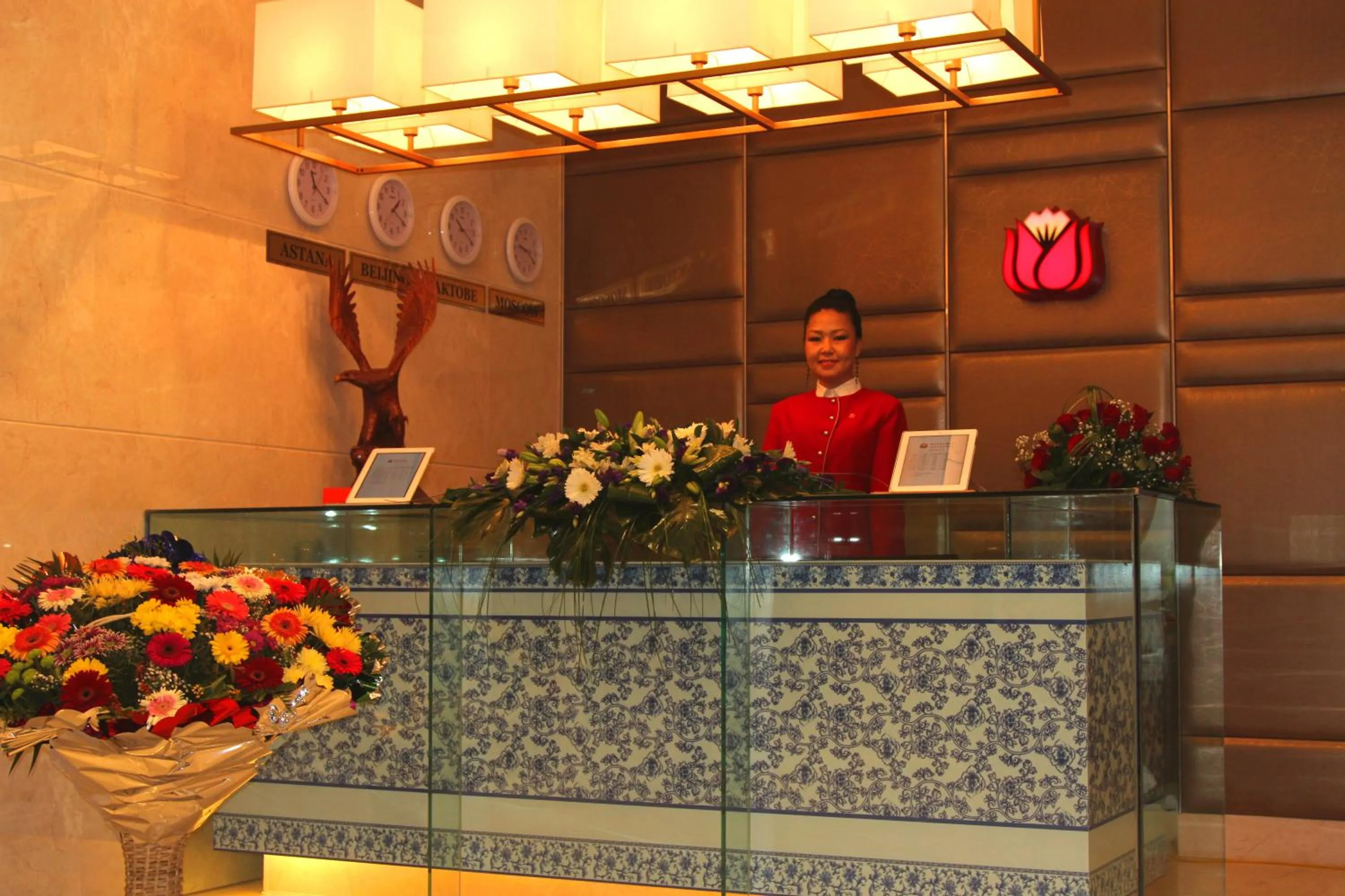 Staff in Soluxe Hotel Almaty