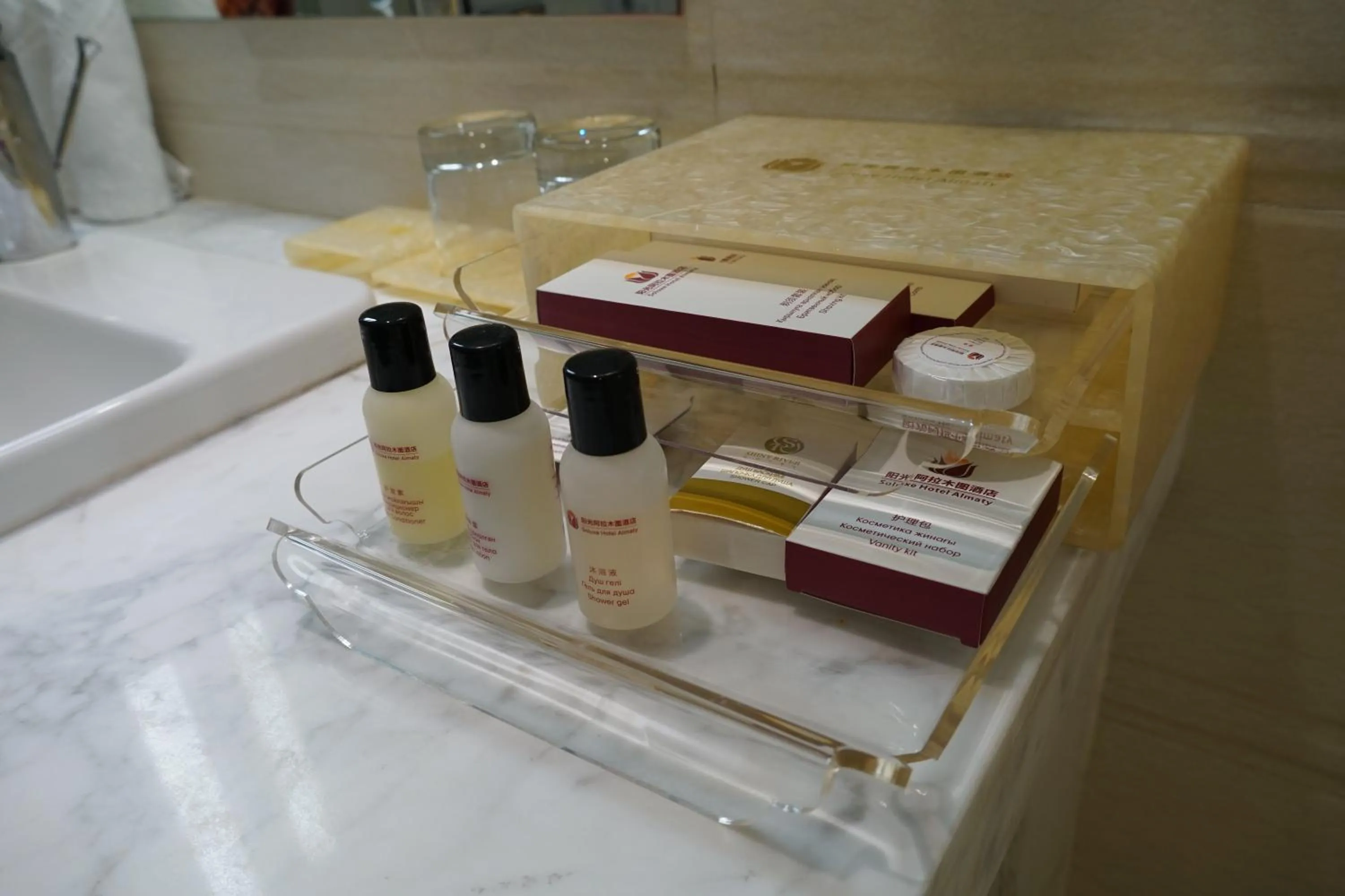 Decorative detail in Soluxe Hotel Almaty