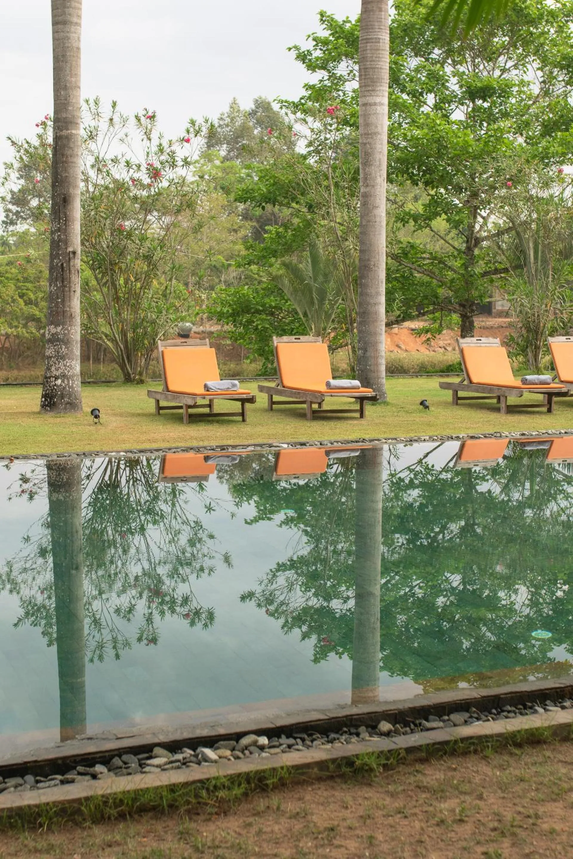 Pool view in Khla Lodge