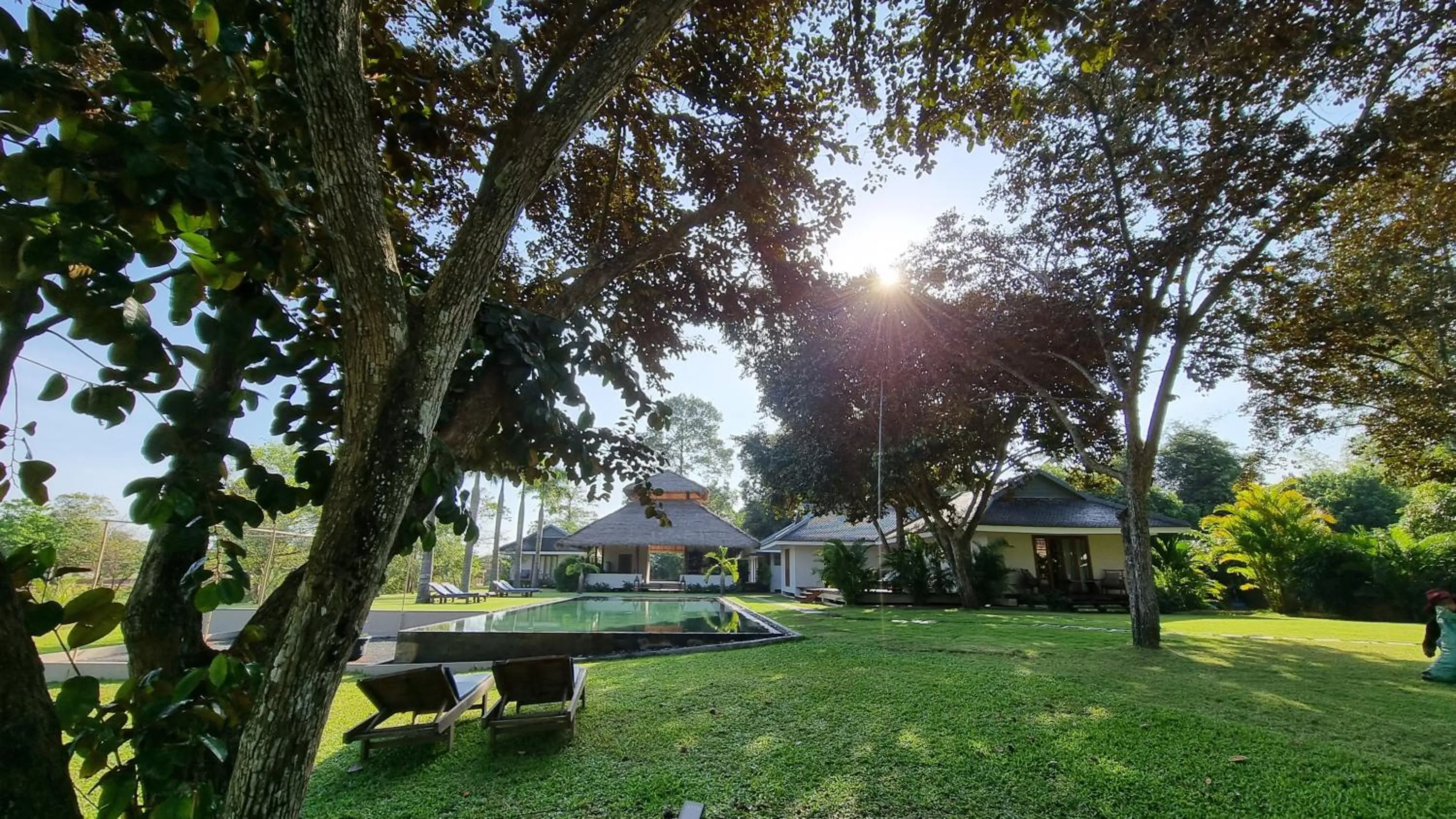Garden in Khla Lodge