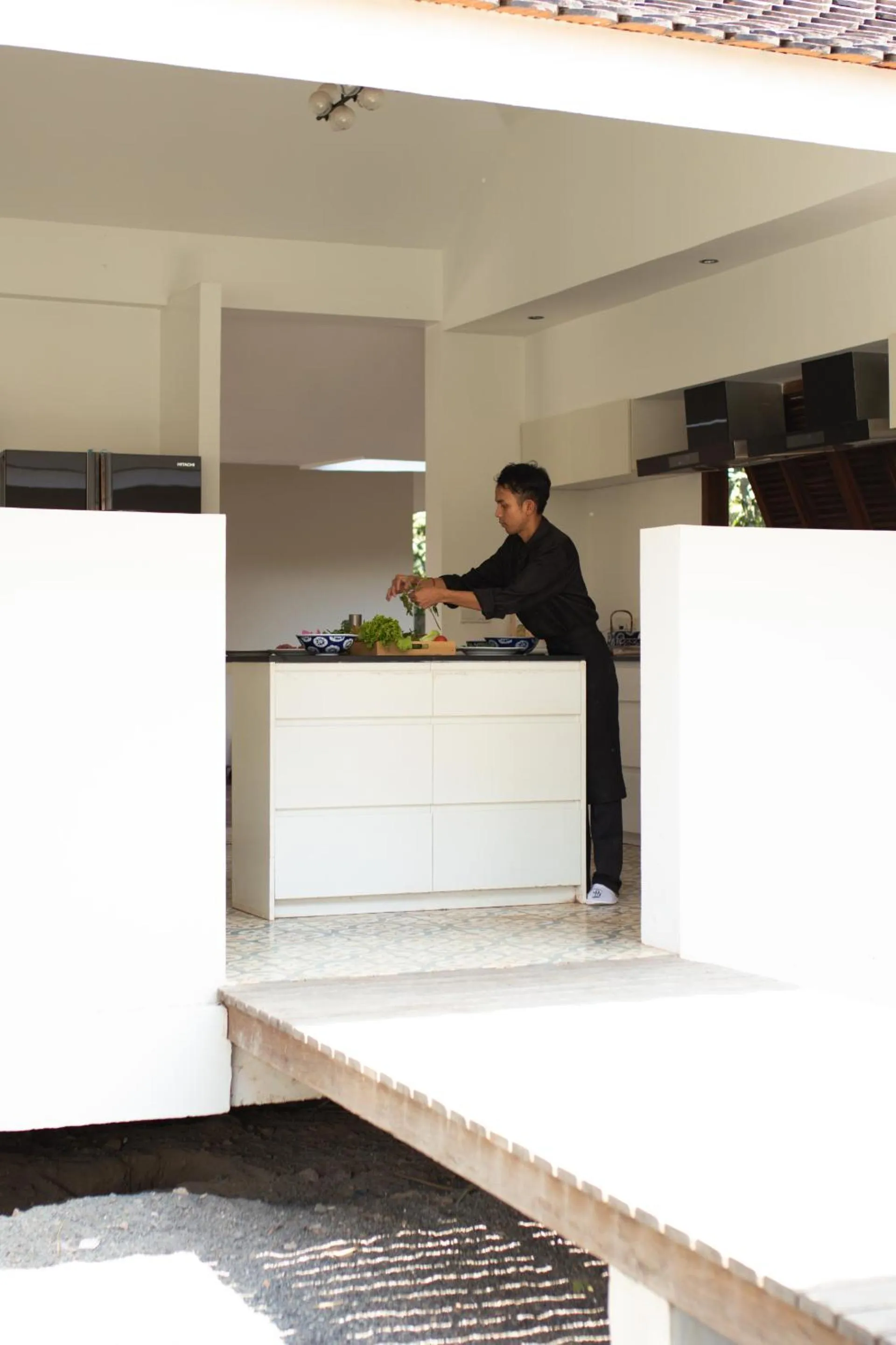 Kitchen or kitchenette in Khla Lodge