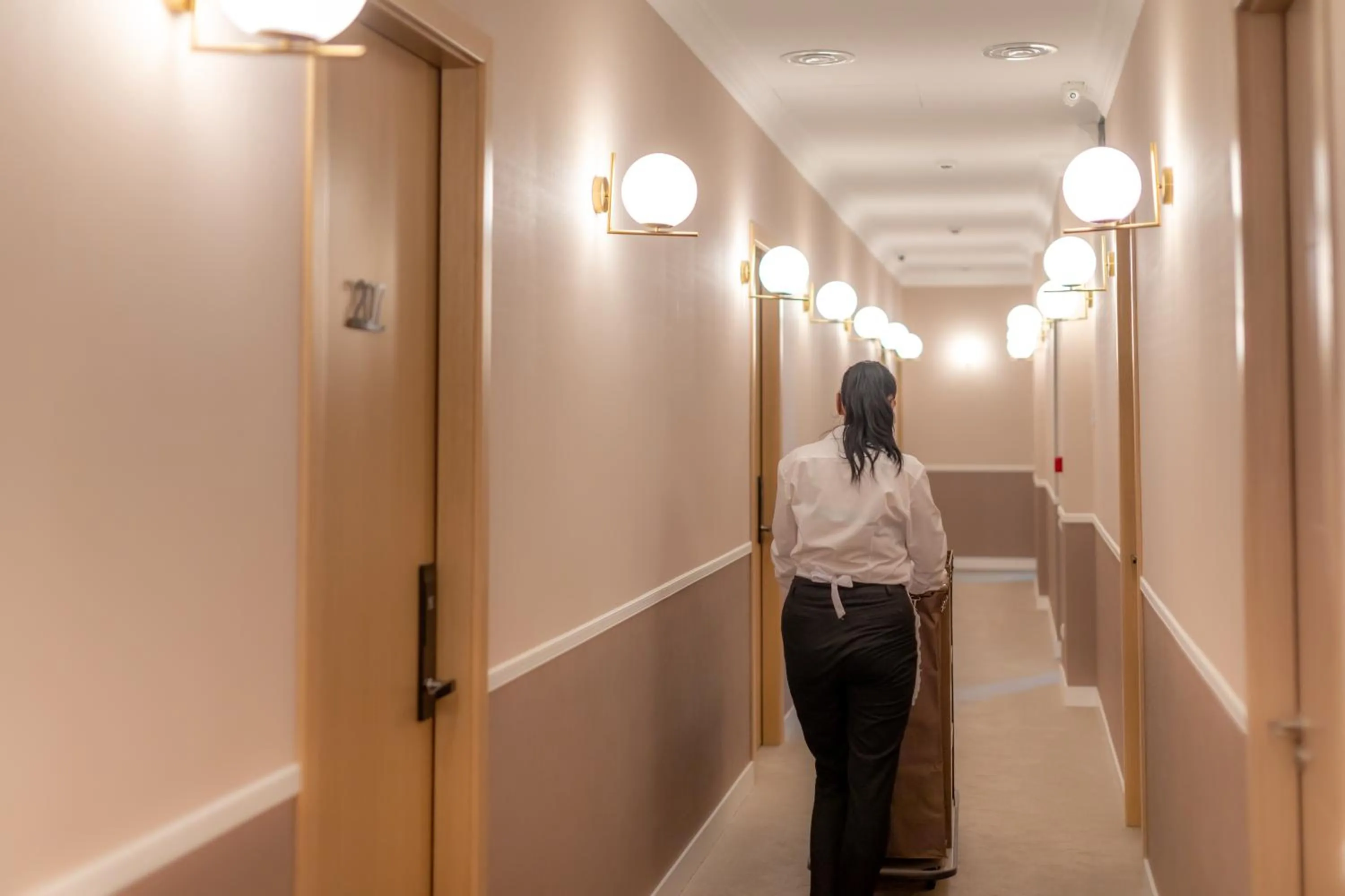 Staff in Newport Hotel Kutaisi