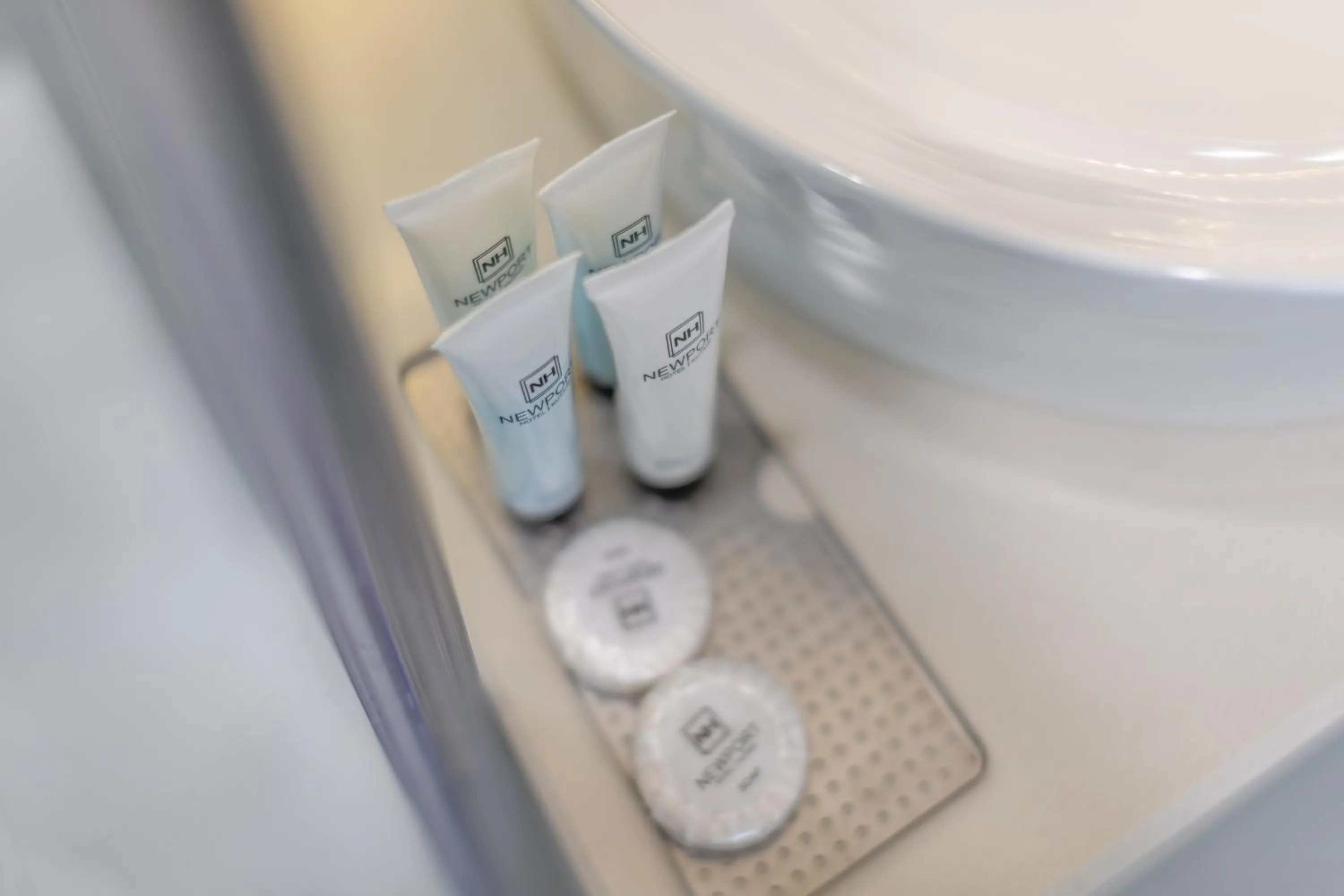 Toilet in Newport Hotel Kutaisi