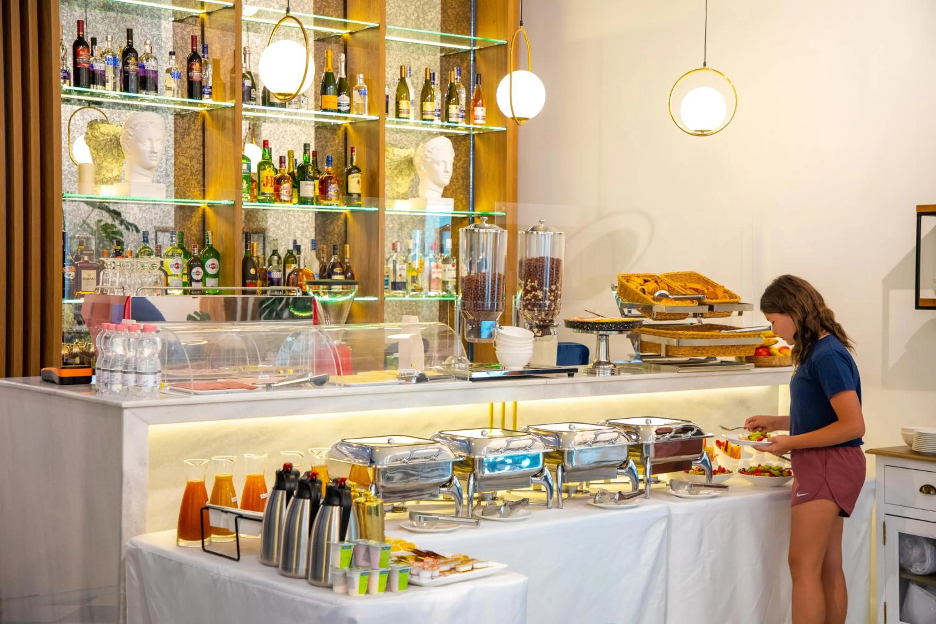 Buffet breakfast in Newport Hotel Kutaisi