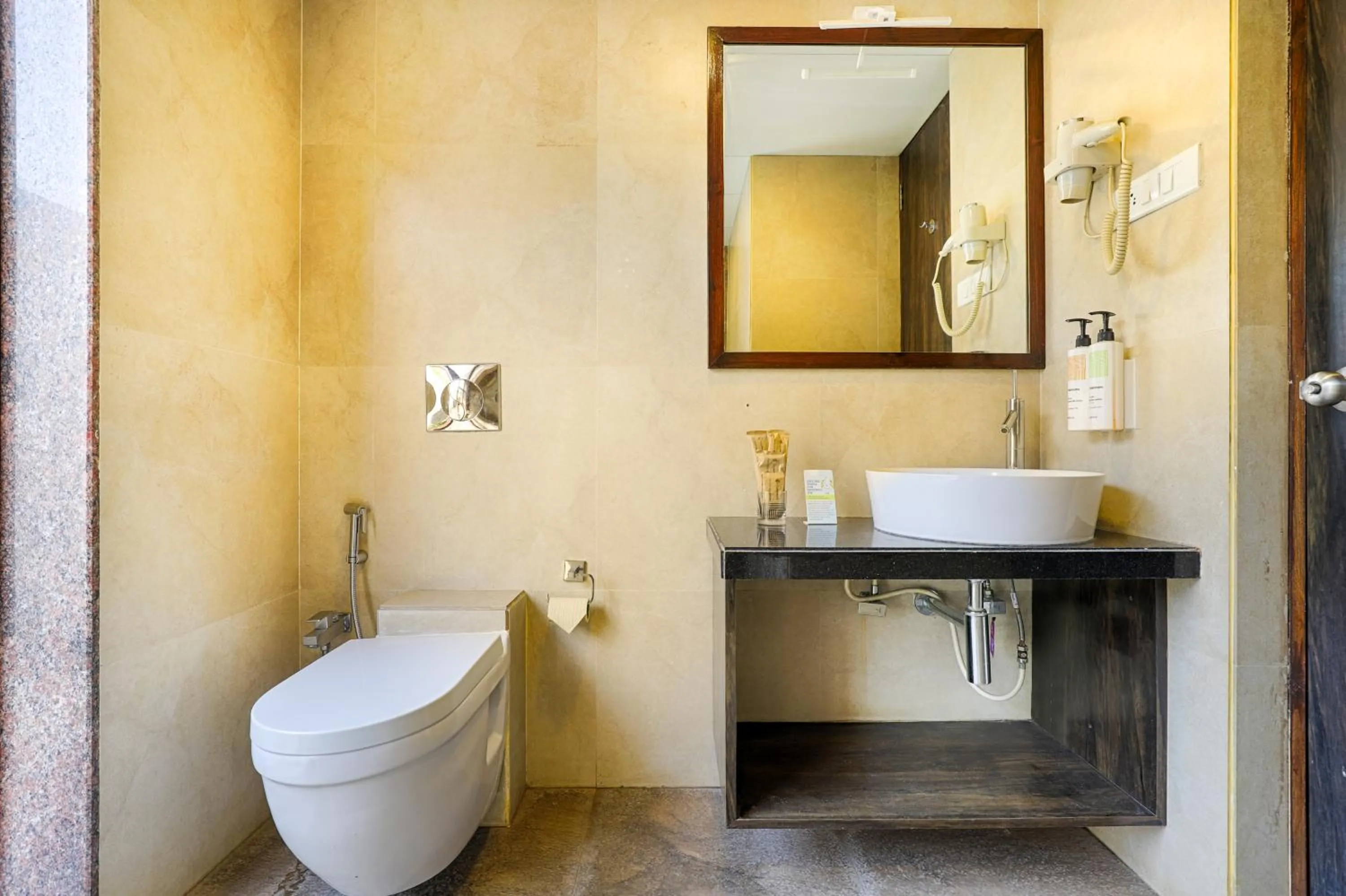 Toilet in Tropicana Resort & Spa Alibaug, A Club Mahindra Associate