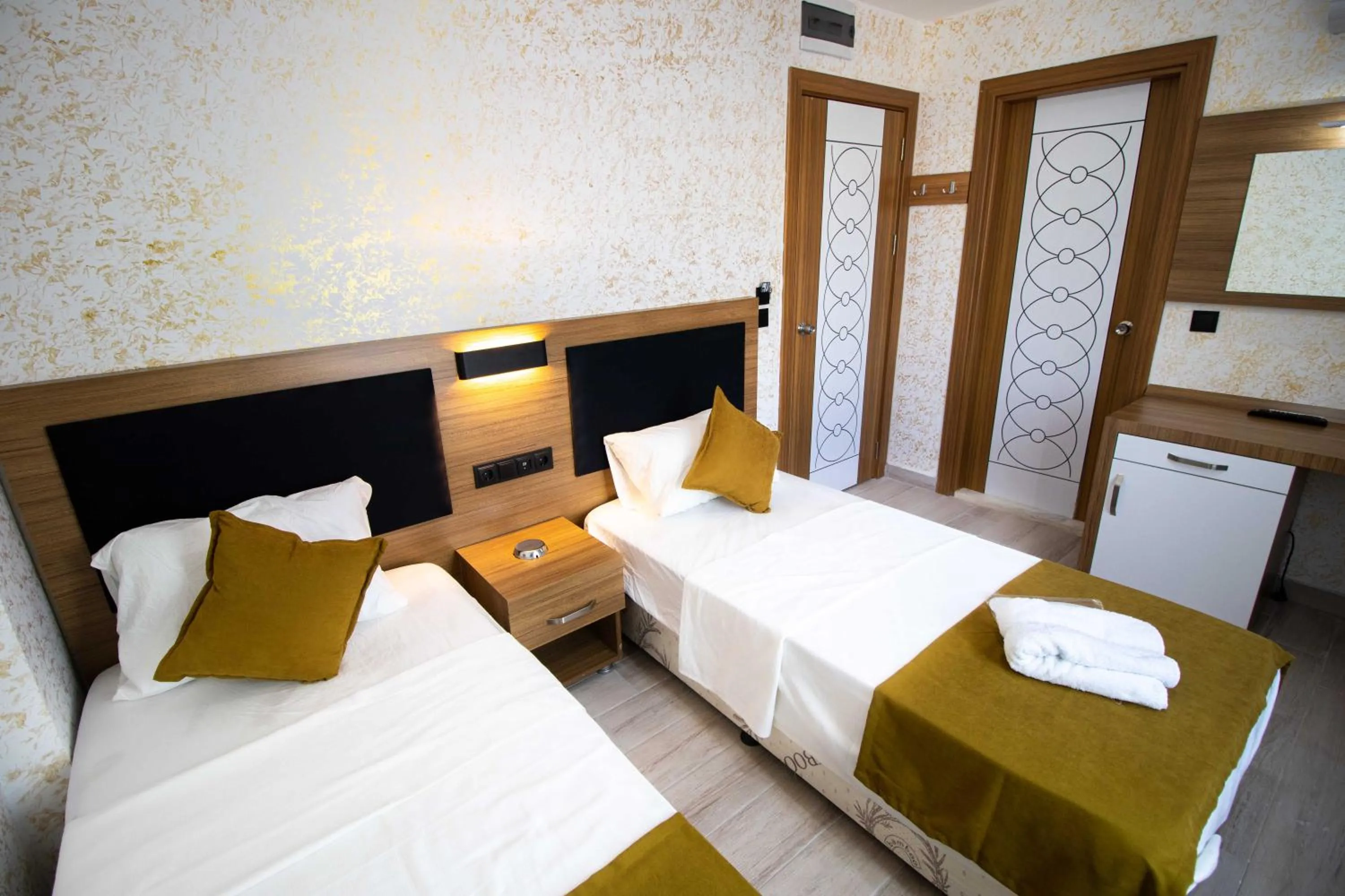 Bed in Ersoy İkiz Otel