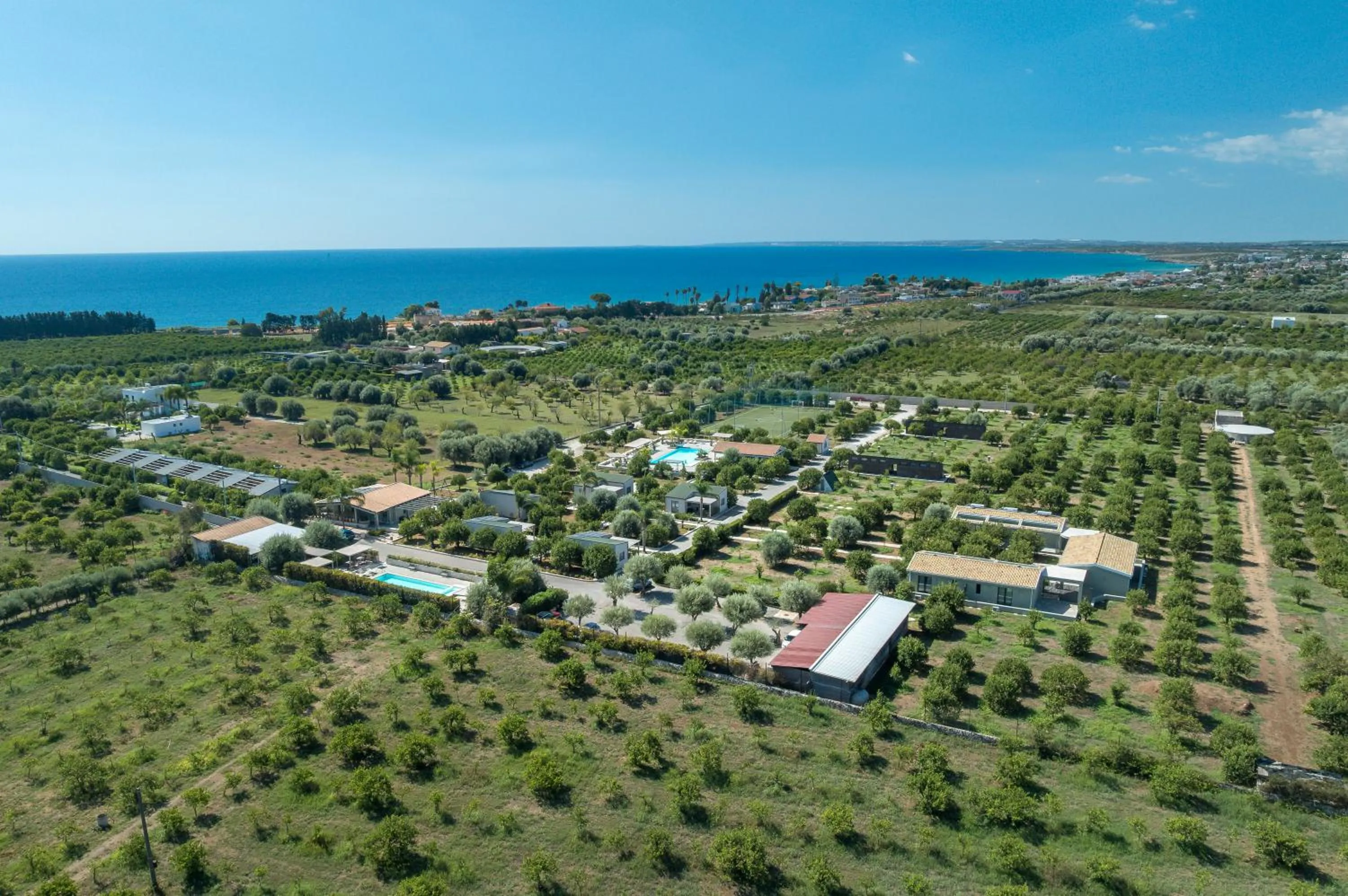 Bird's eye view in Terra Dei Limoni