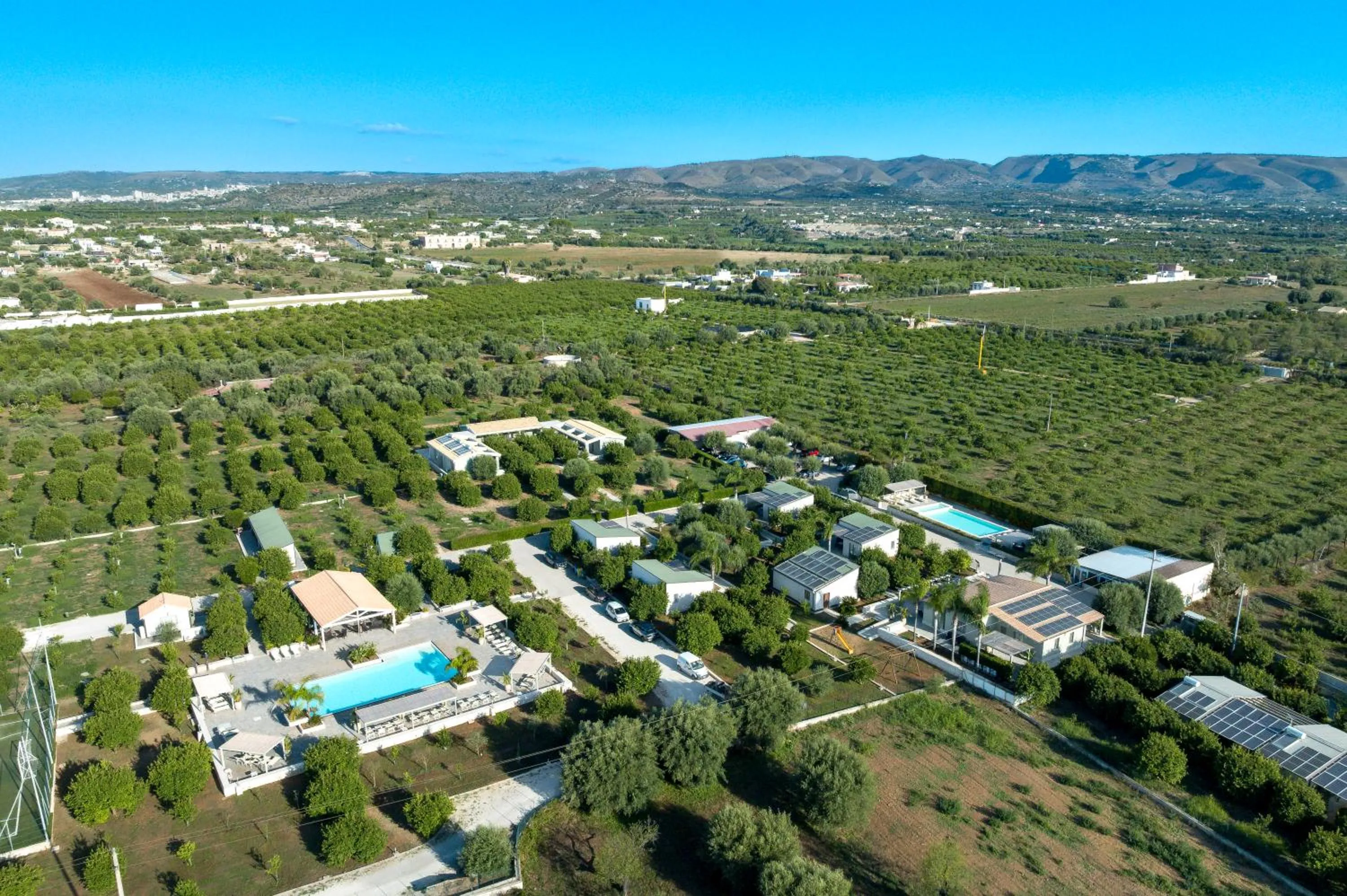 Bird's eye view in Terra Dei Limoni