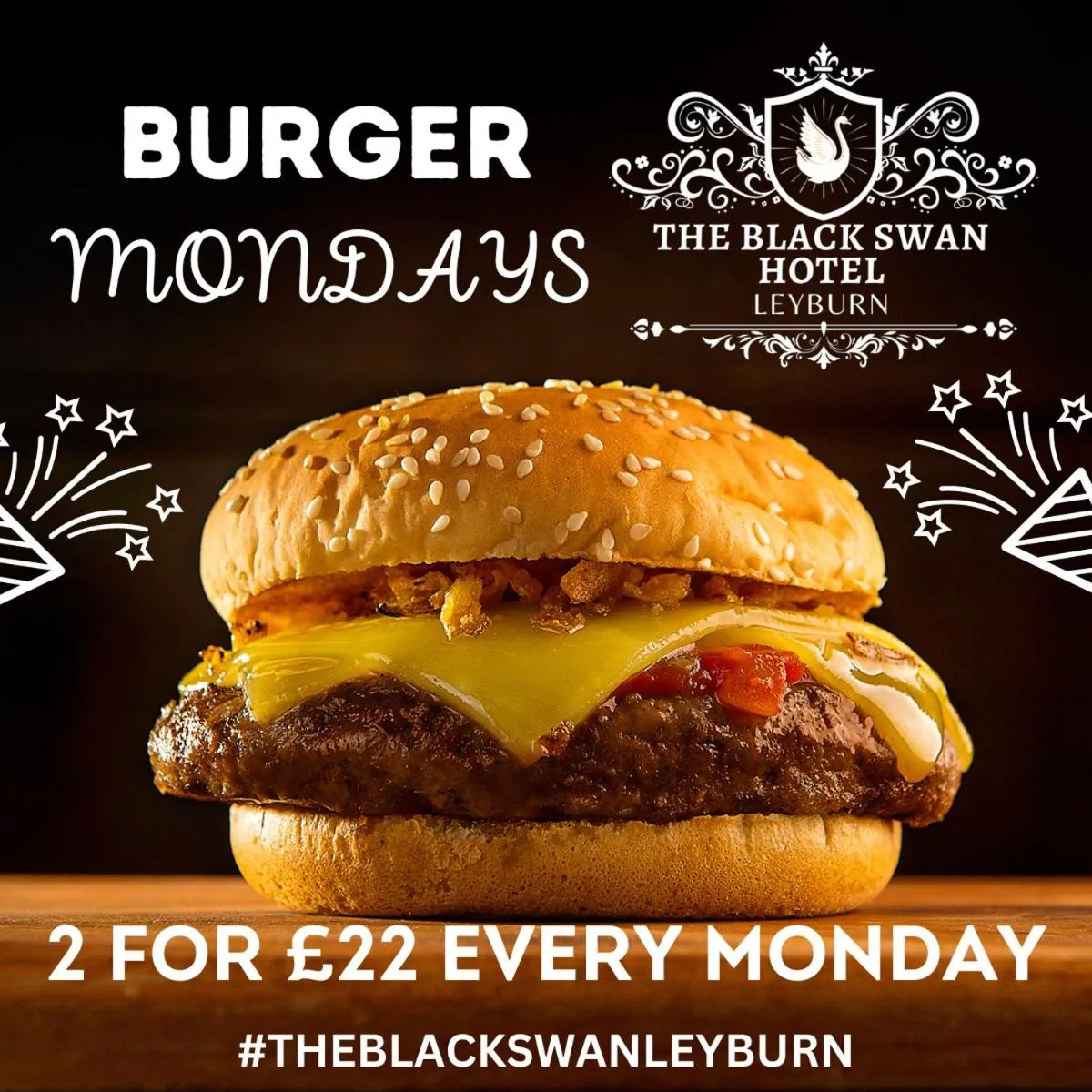 Food in The Black Swan Hotel