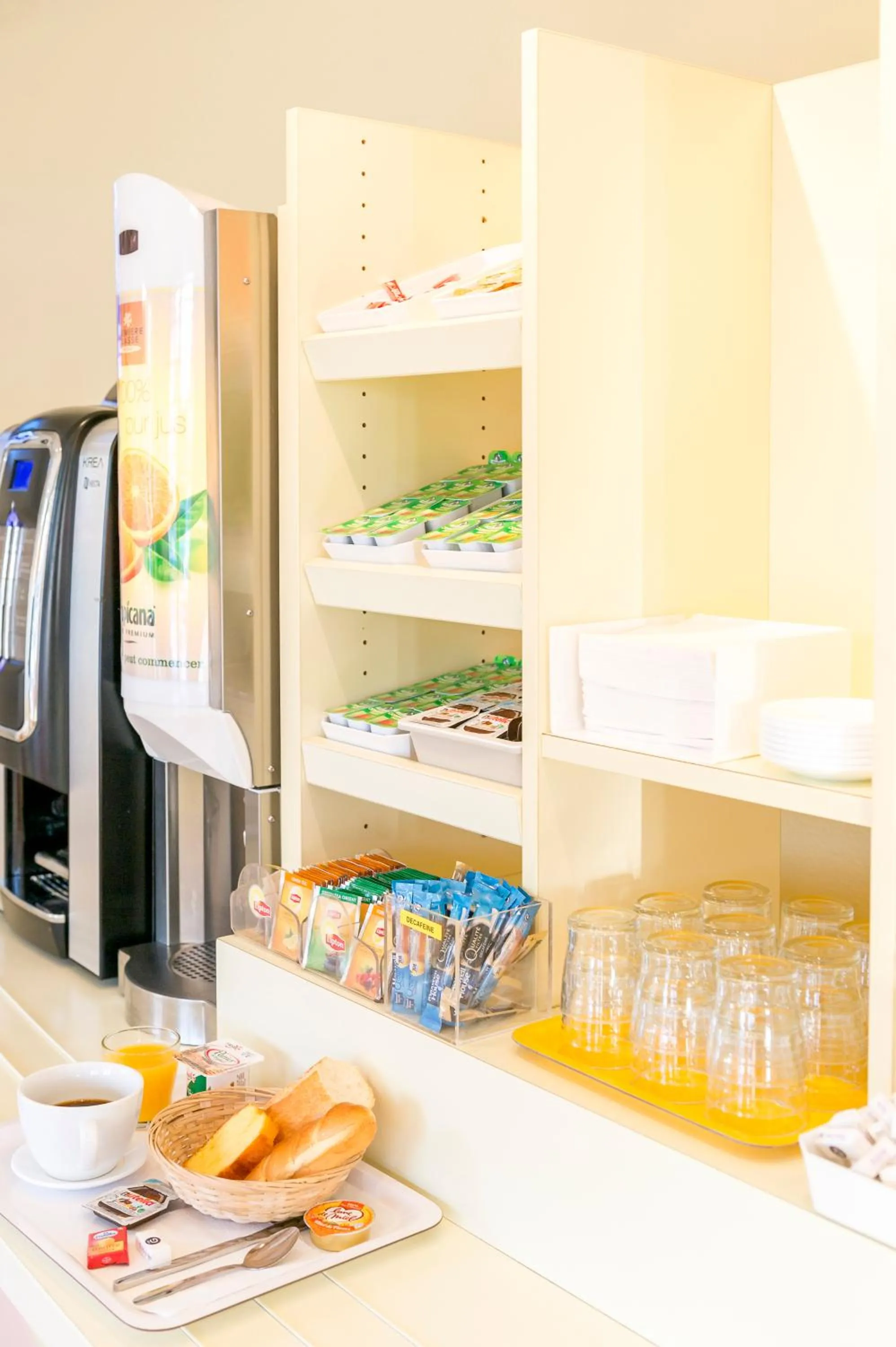 Buffet breakfast in Premiere Classe Annecy Nord - Epagny