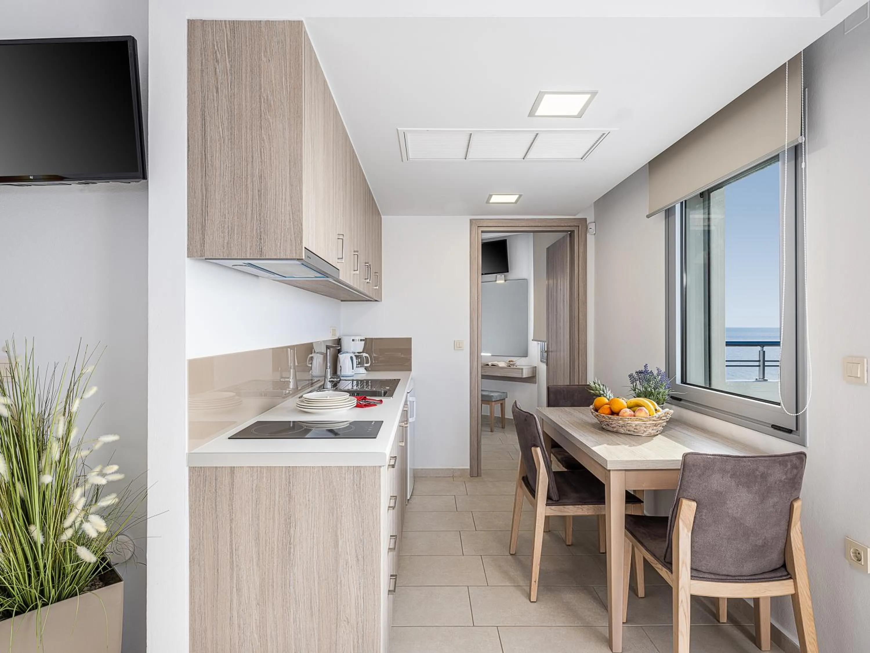 Dining area in Sunset Elafonisi Apartments