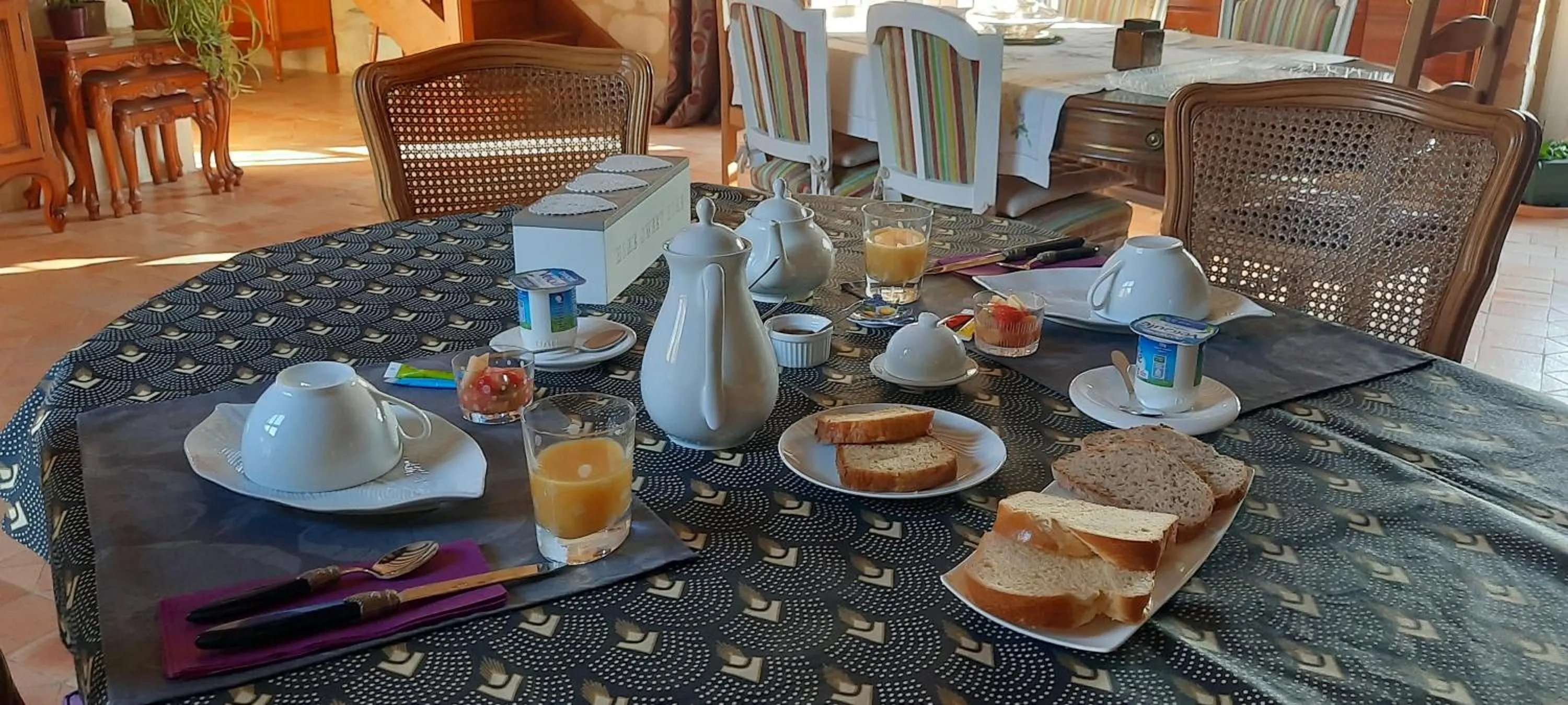 Food and drinks in La Magnanerie