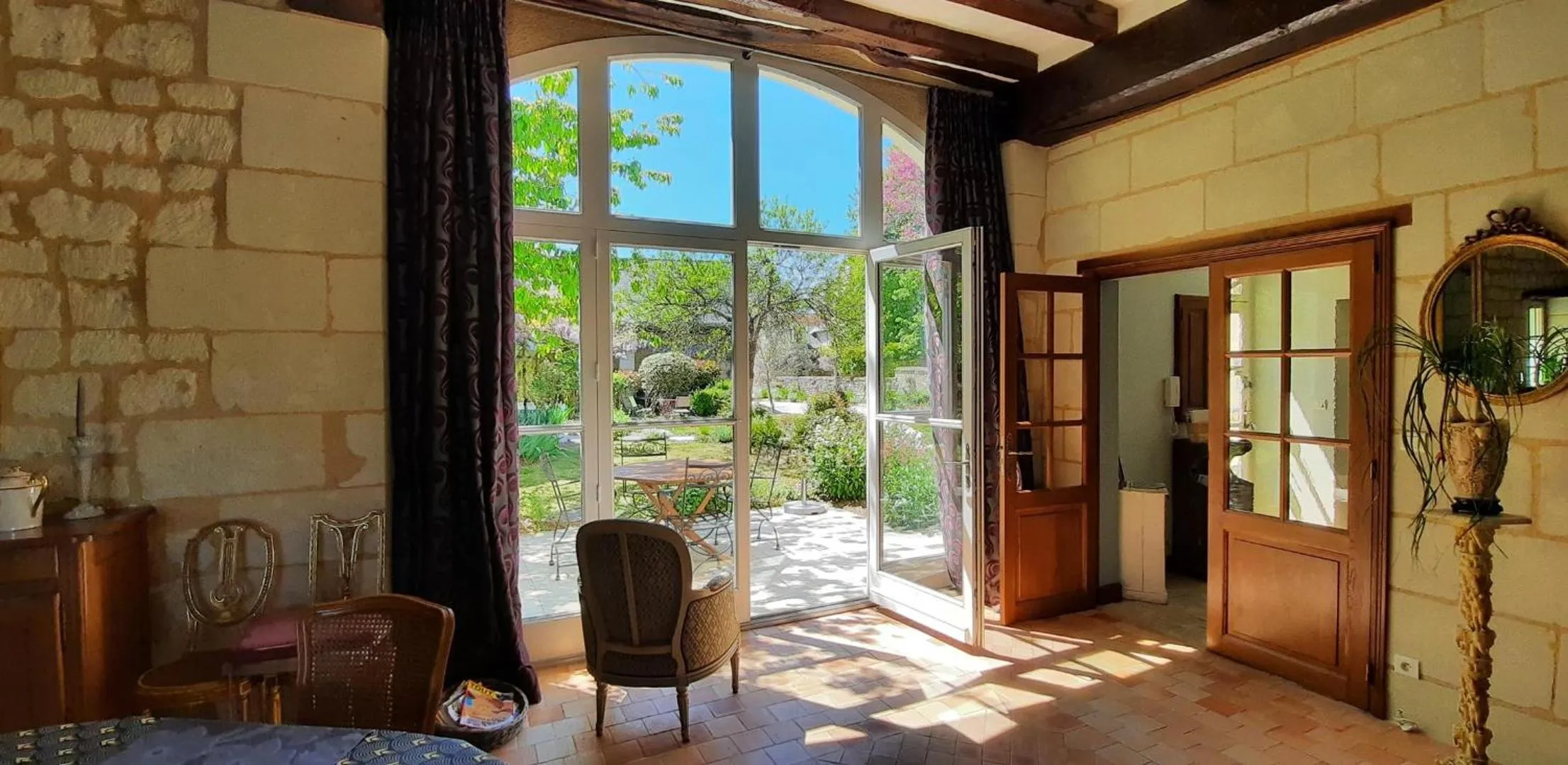 Living room in La Magnanerie