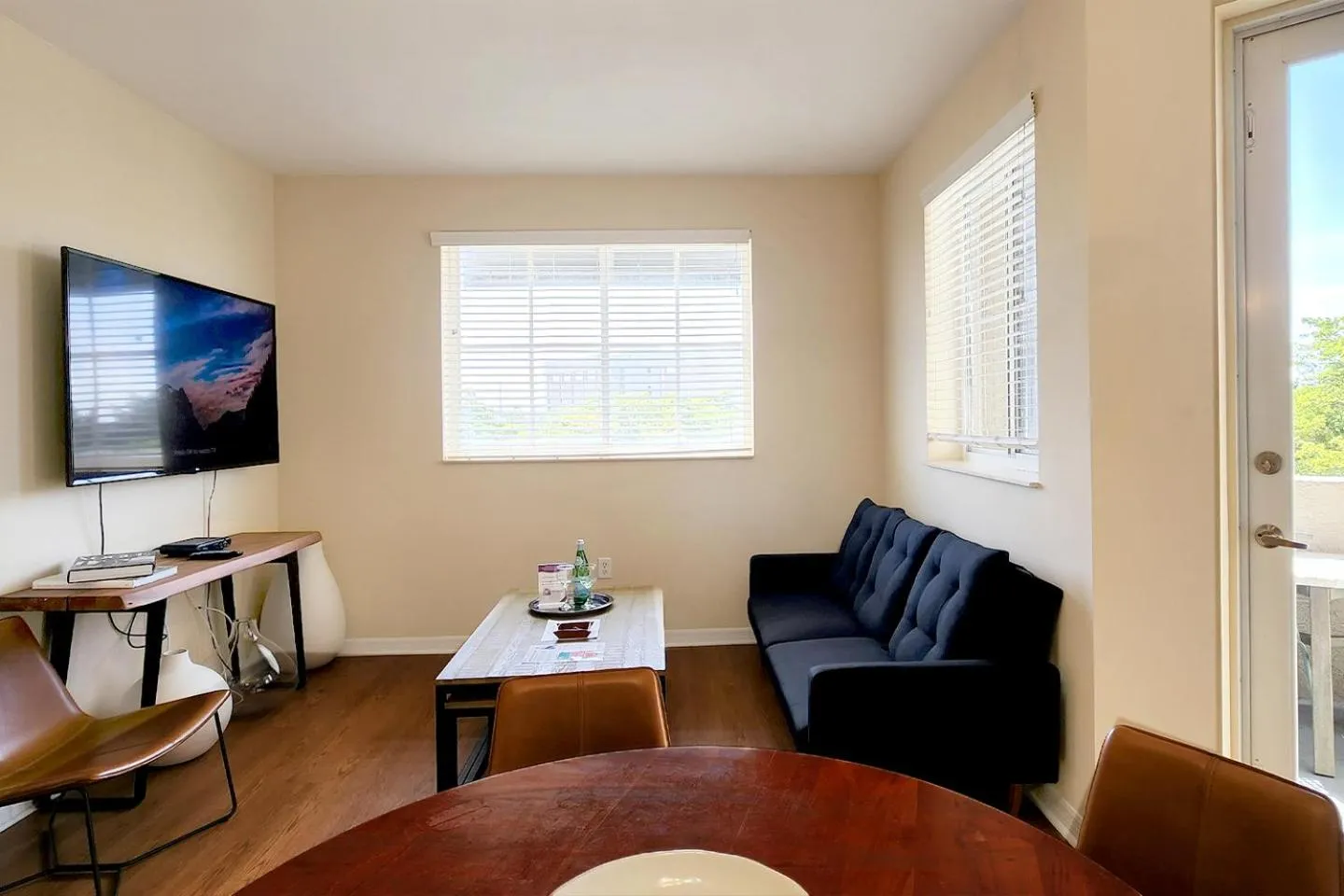 Living room in Dharma Home Suites South Miami at Red Road Commons