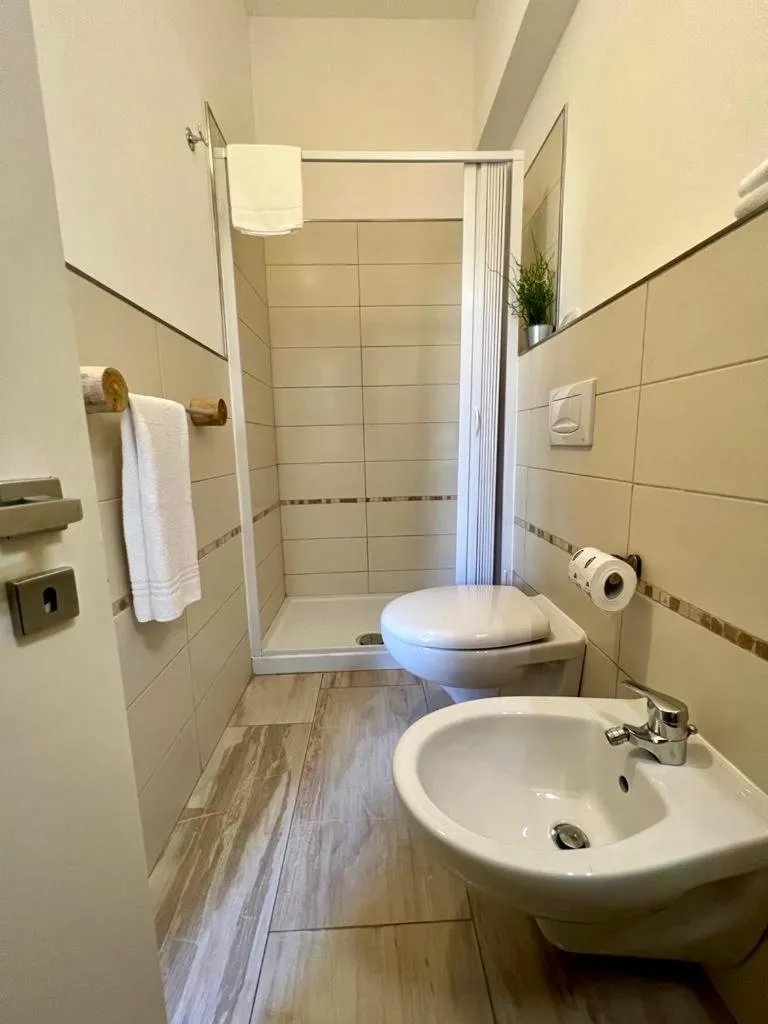 Bathroom in Arcobaleno Tropea centro