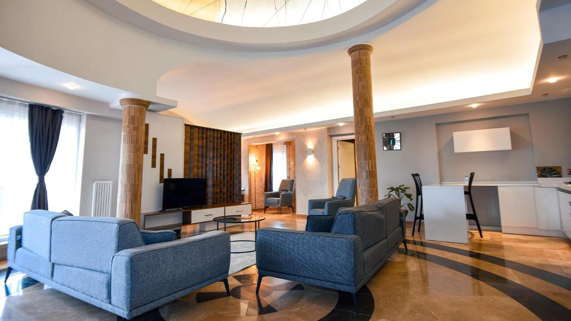 Living room in Blackmoon Villa Edirne