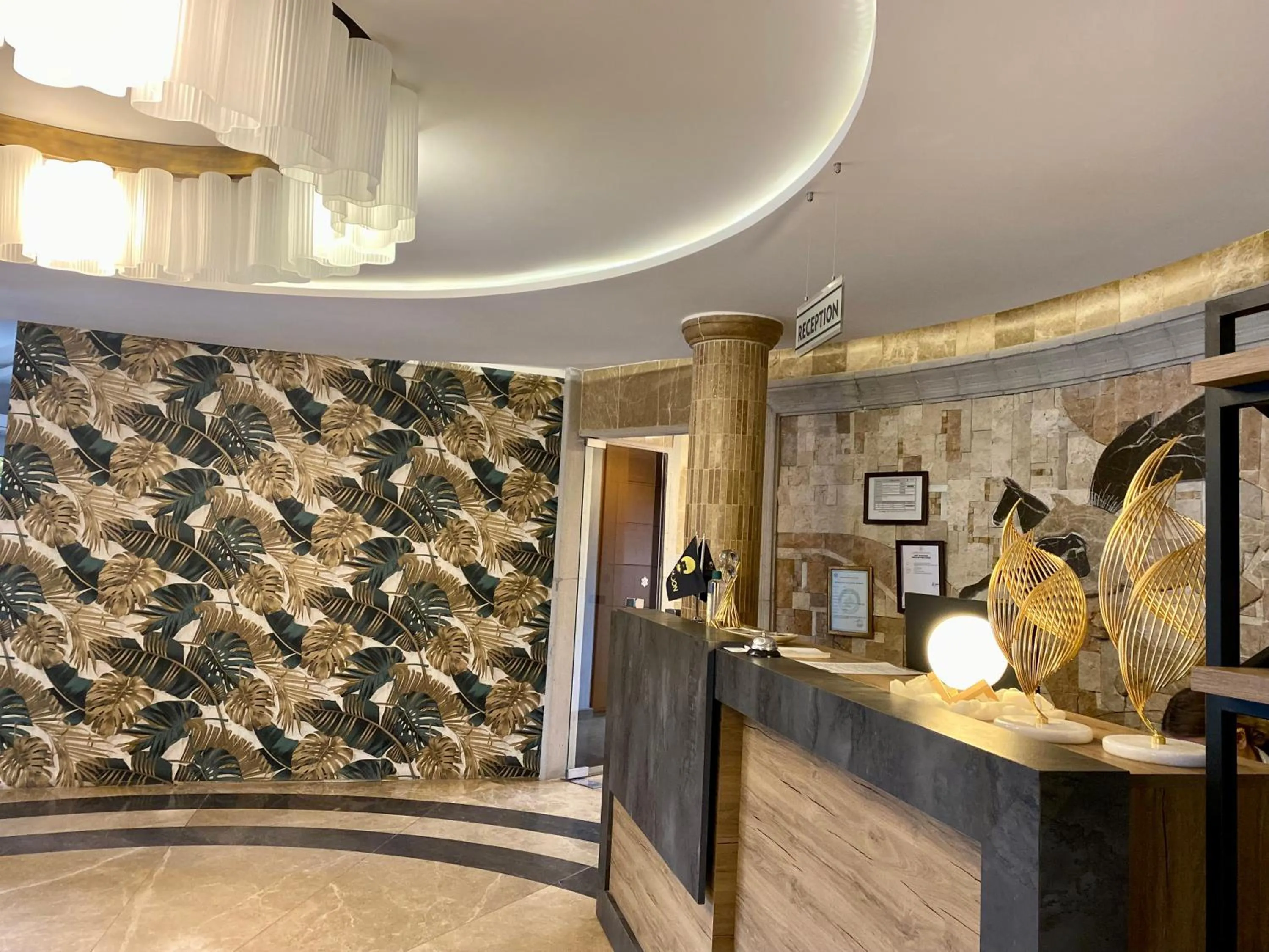 Lobby or reception in Blackmoon Villa Edirne