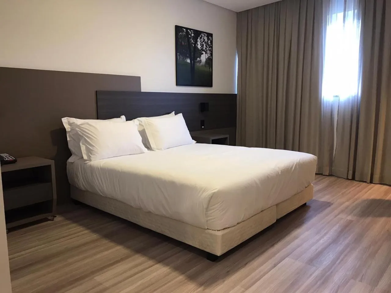 Bed in Figueiras Hotel & Eventos