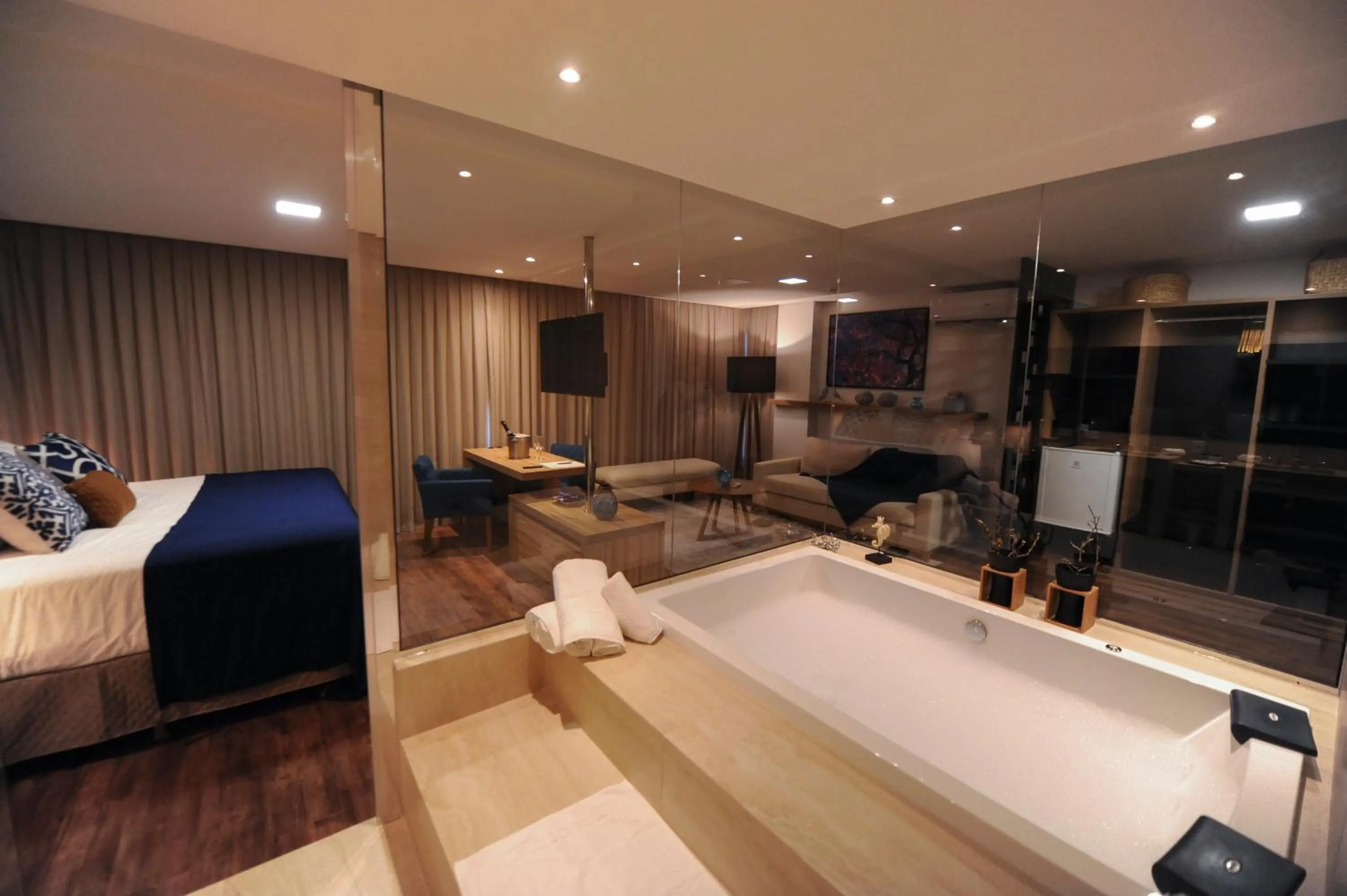 Bed in Figueiras Hotel & Eventos