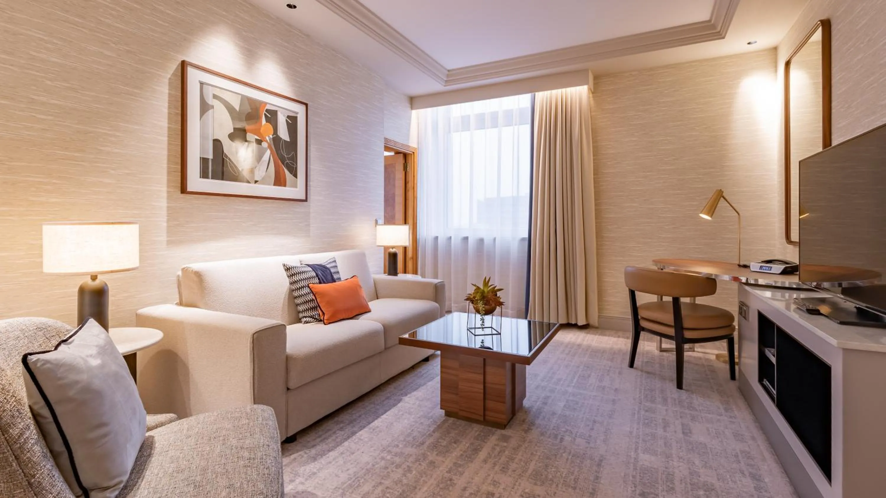 Living room in InterContinental Berlin by IHG