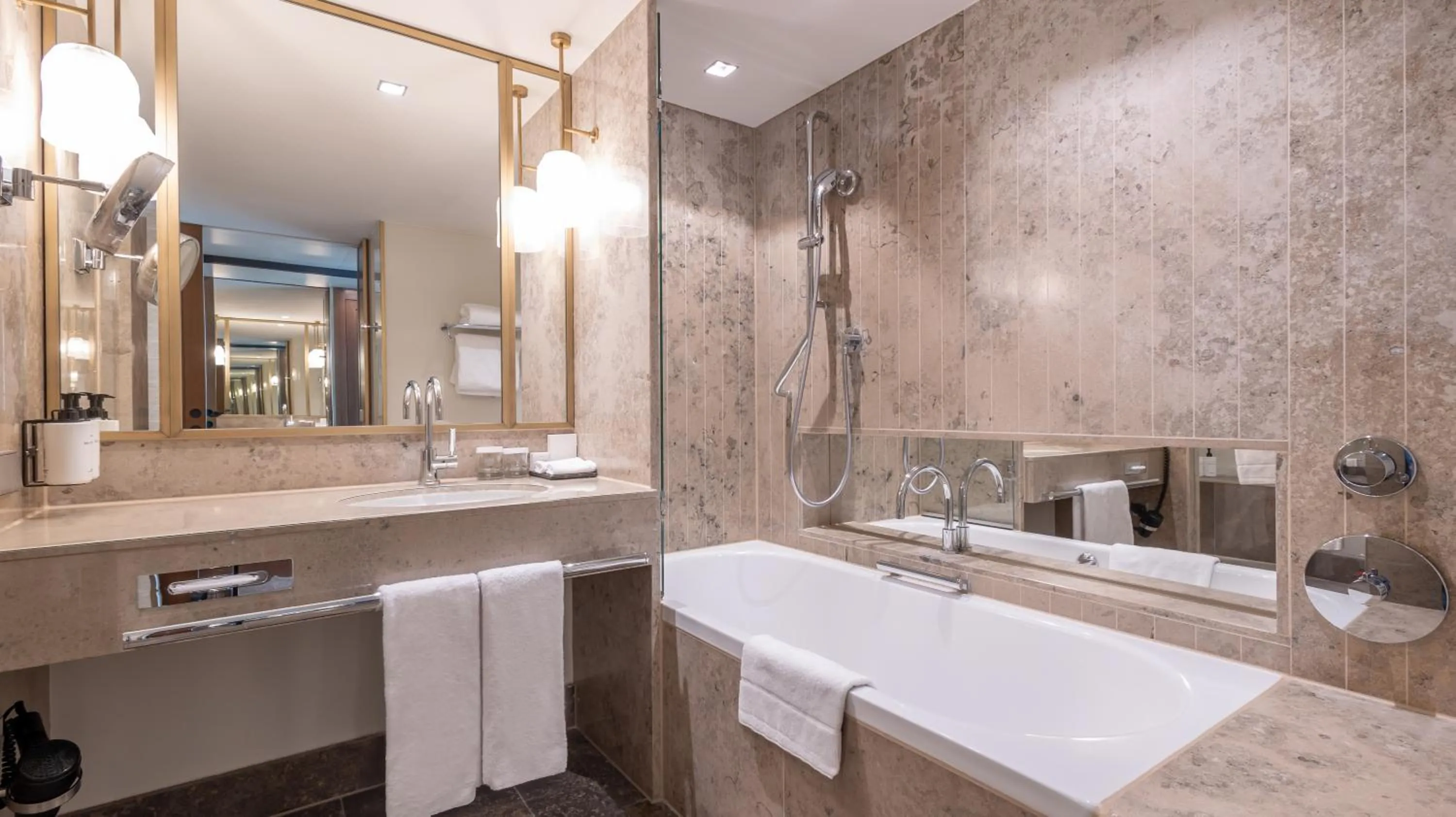 Shower in InterContinental Berlin by IHG