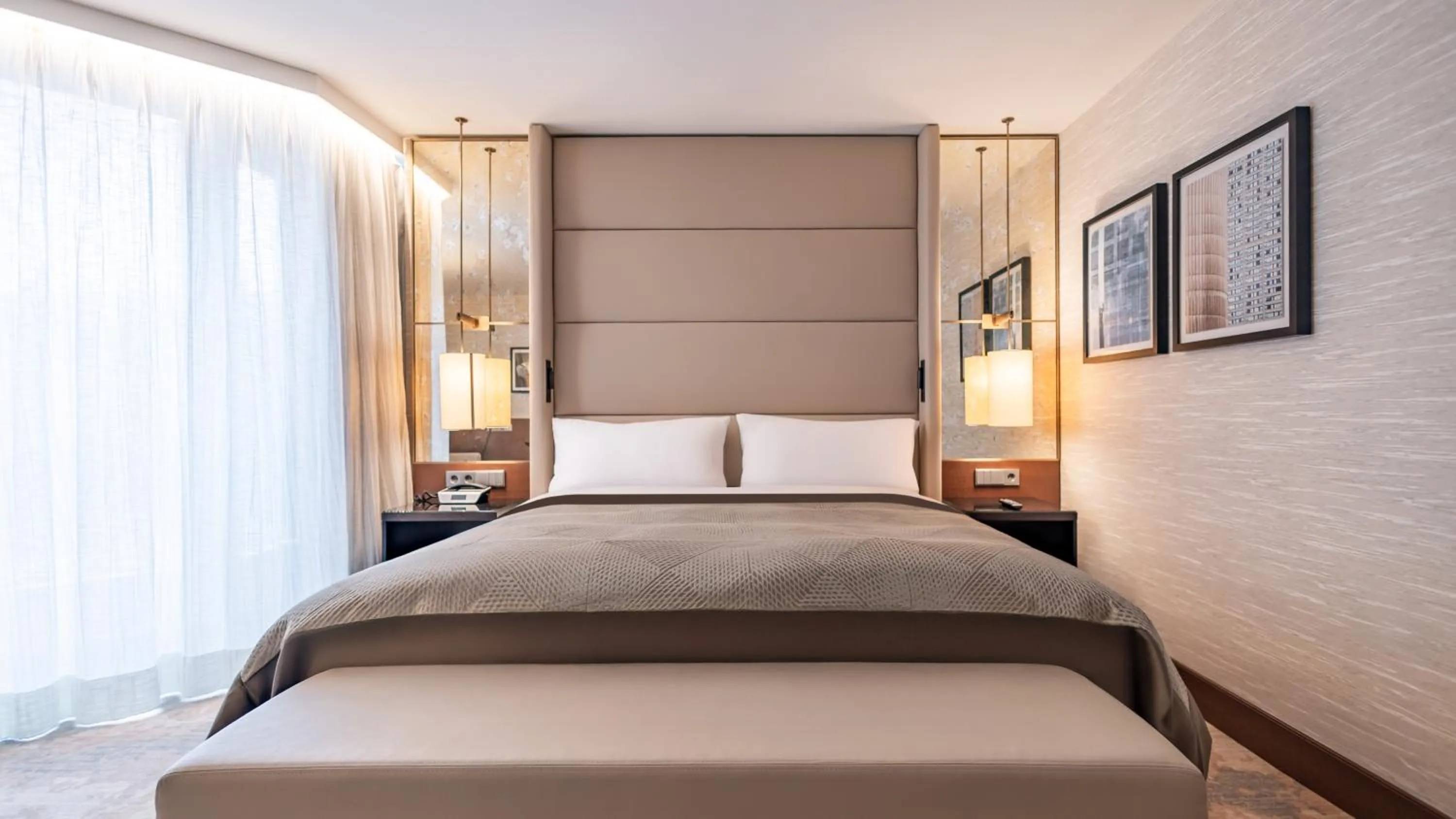 Bed in InterContinental Berlin by IHG