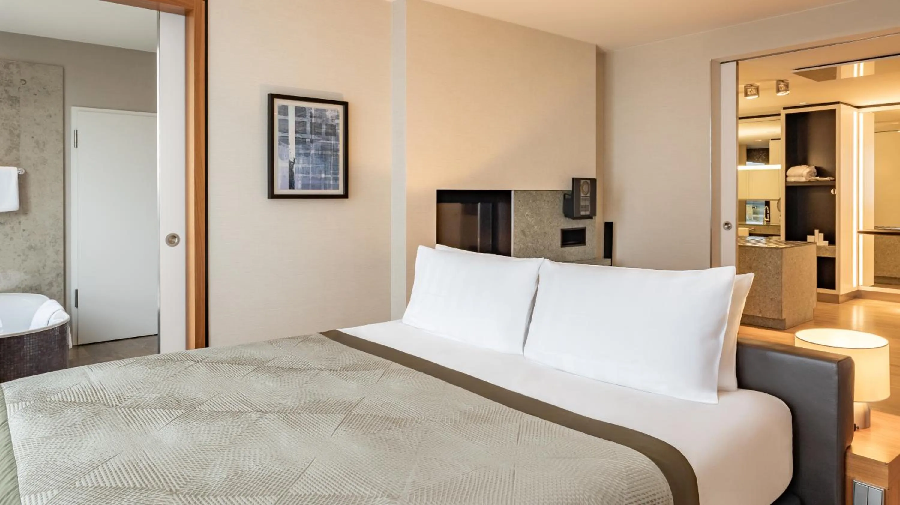 Bed in InterContinental Berlin by IHG