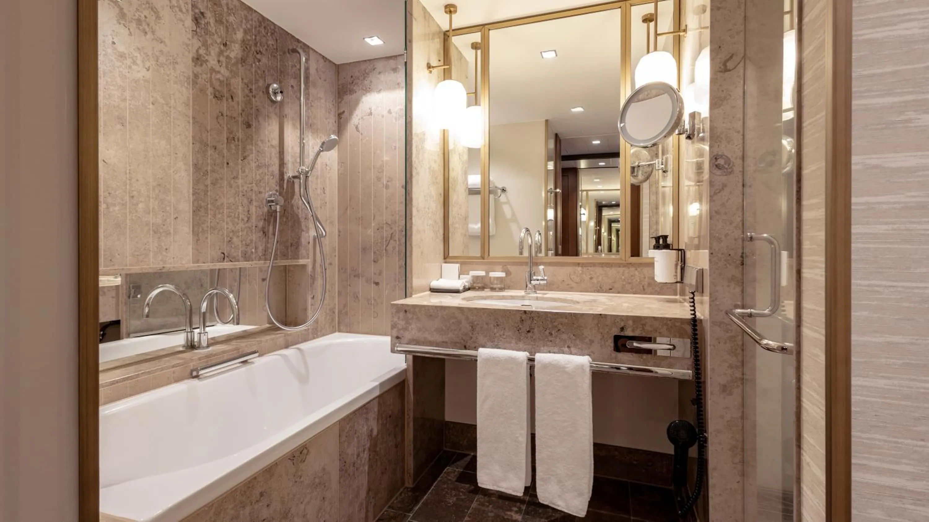 Bathroom in InterContinental Berlin by IHG
