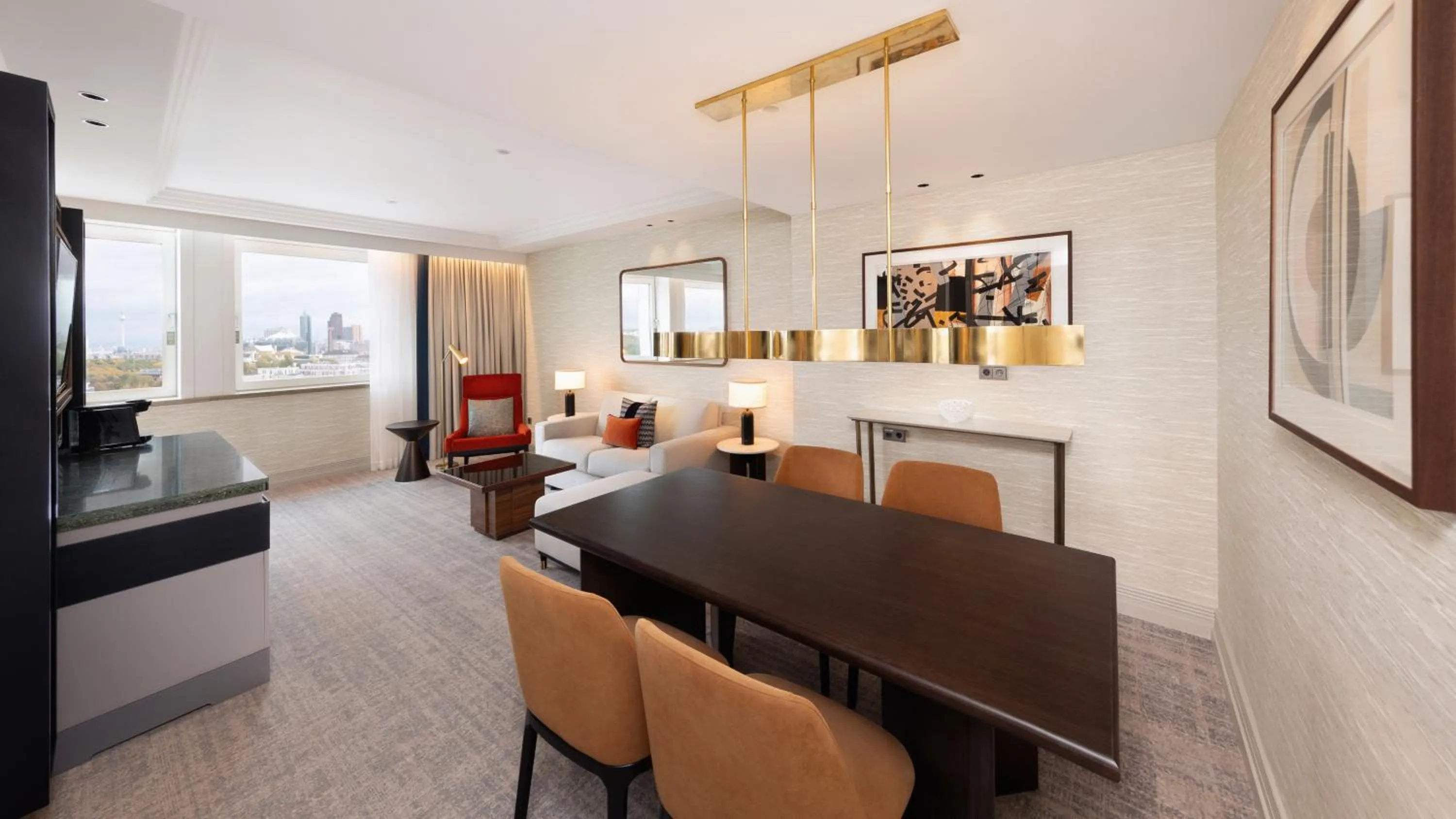 Living room in InterContinental Berlin by IHG