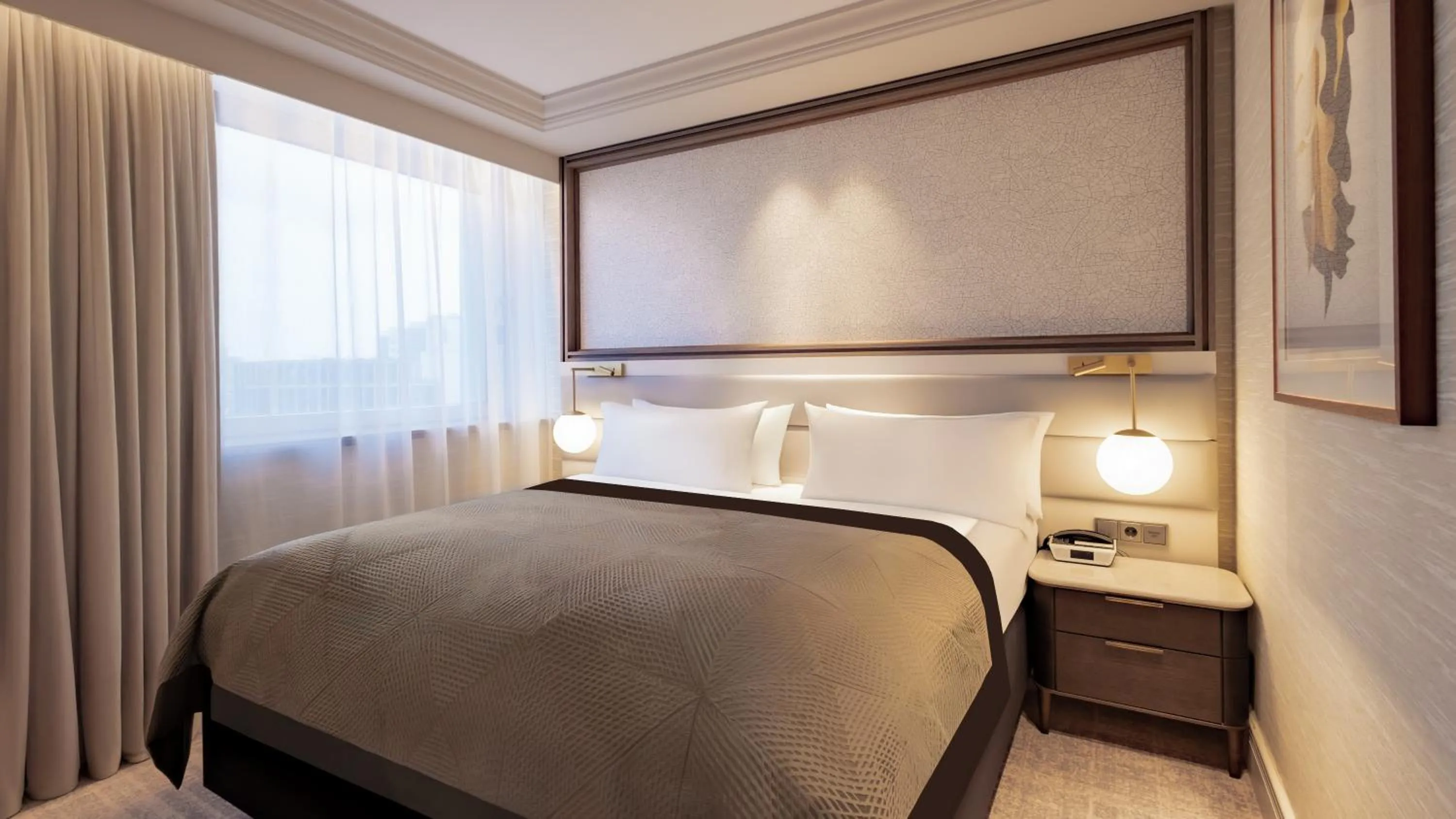 Bed in InterContinental Berlin by IHG